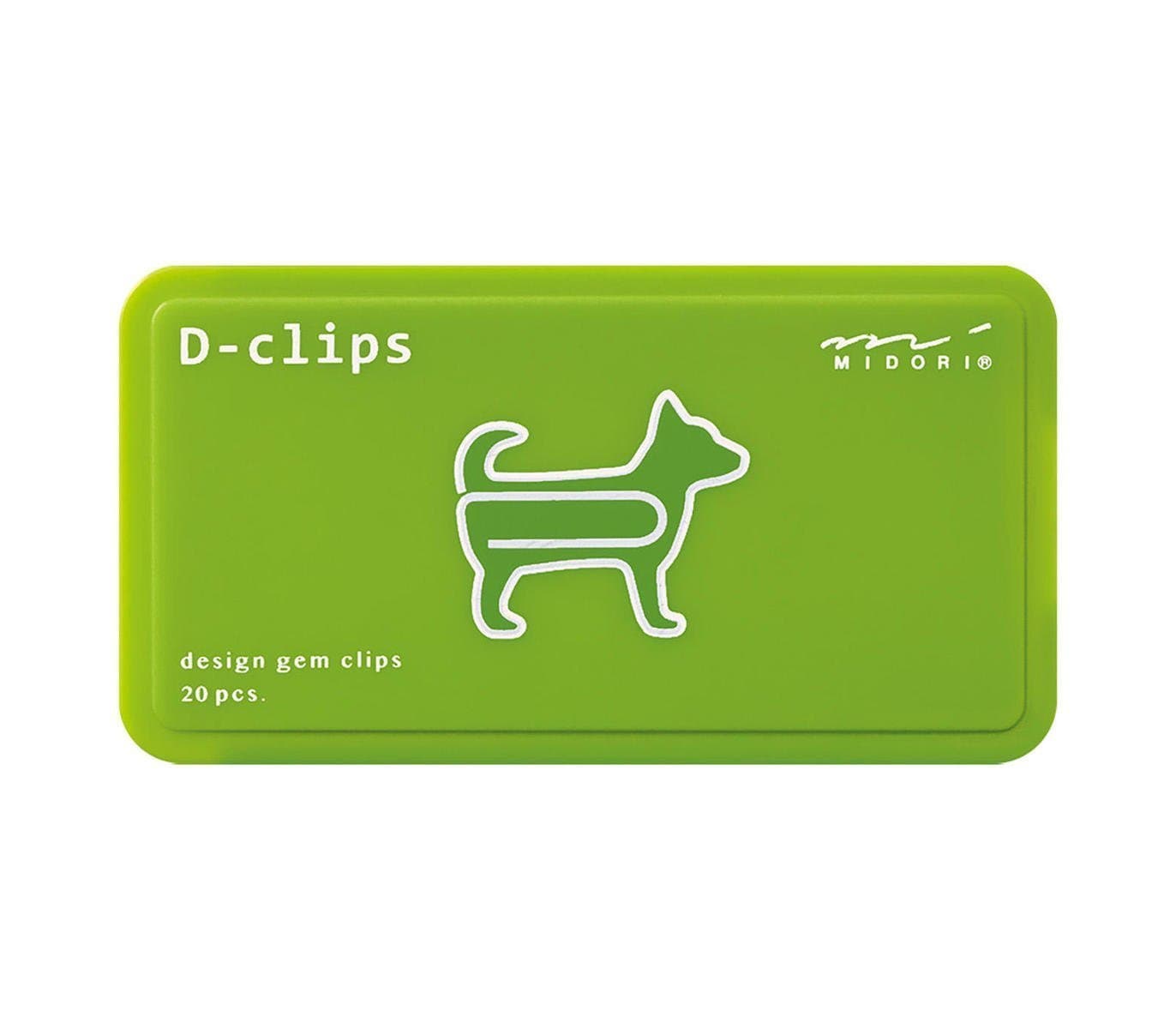 Midori Accessori Dog A Paper D-Clips Midori Big Box