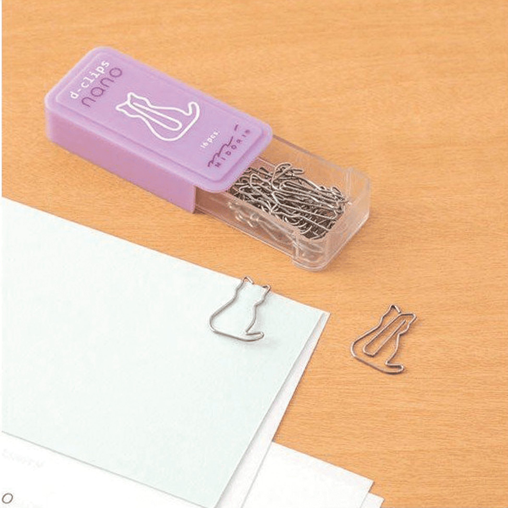Midori Accessori Paper D-Clips Midori Nano