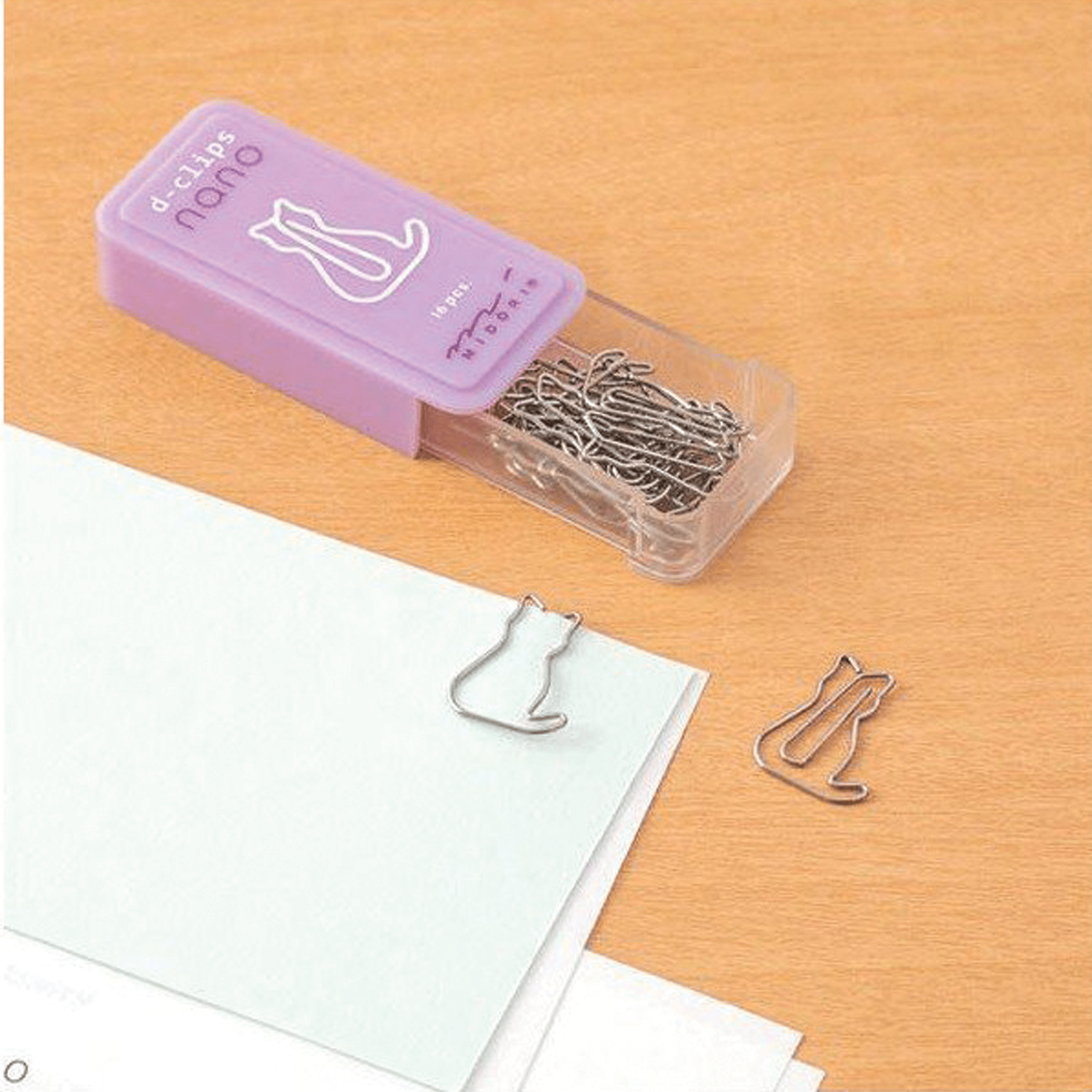 Midori Accessori Paper D-Clips Midori Nano