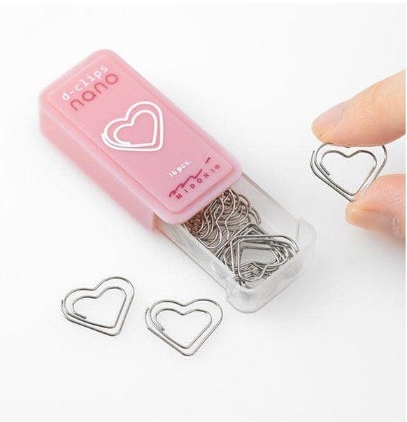 Midori Accessori Paper D-Clips Midori Nano