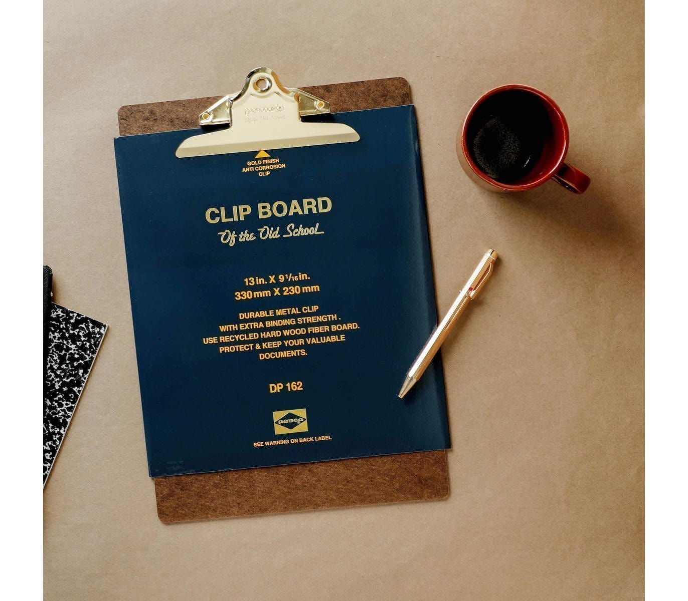 Penco Accessori PENCO Clipboard A4 Gold