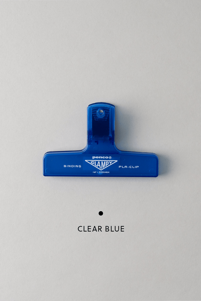 Penco Accessori BLUE Penco Plastic Clip Clear