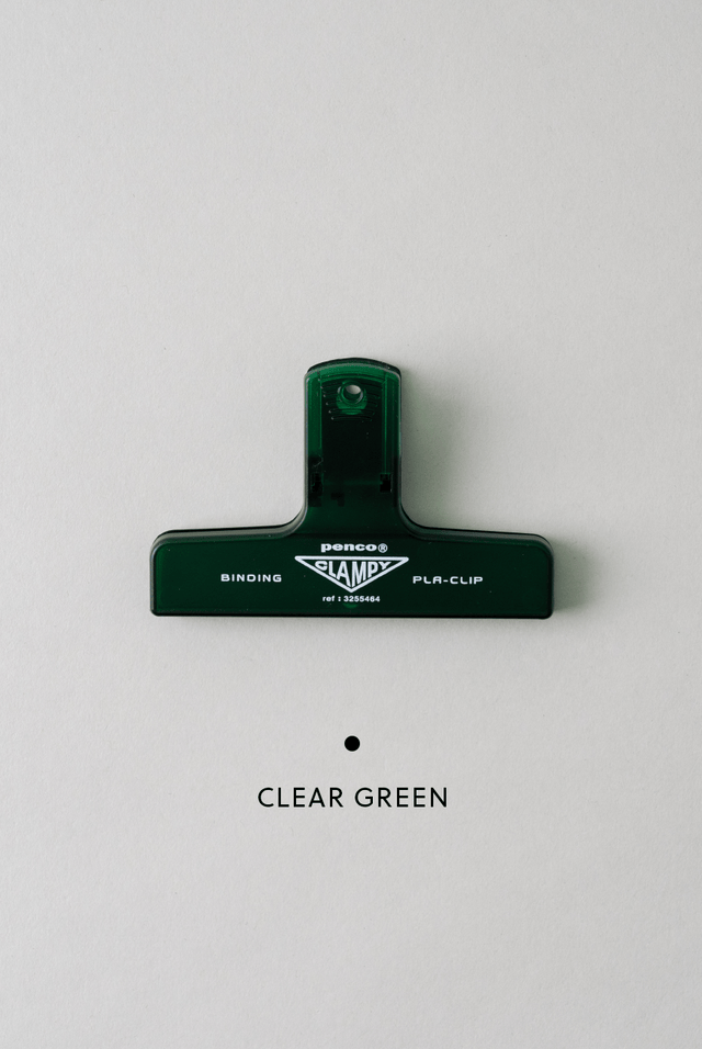 Penco Accessori GREEN Penco Plastic Clip Clear