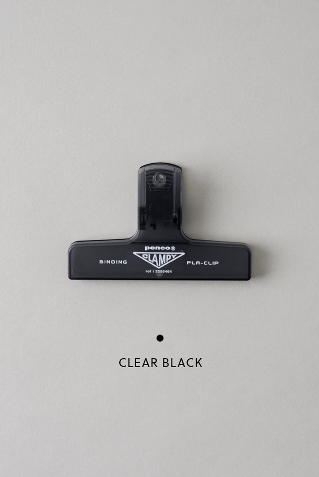 Penco Accessori BLACK Penco Plastic Clip Clear