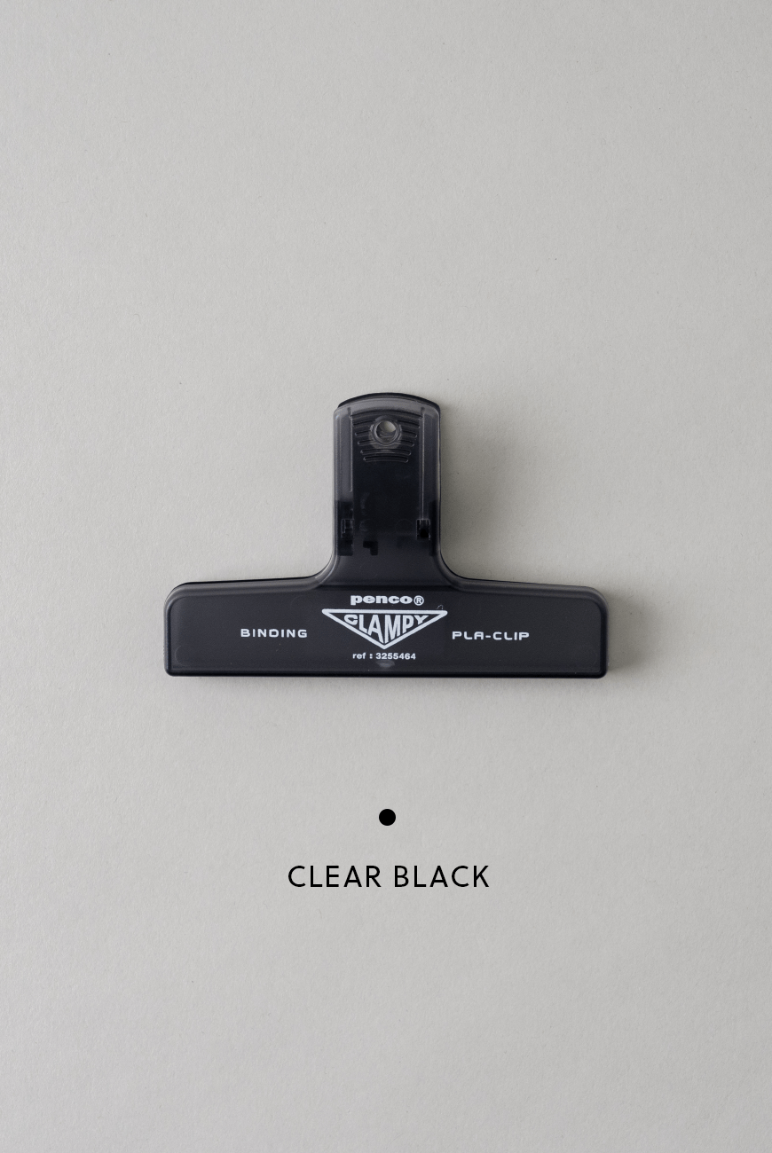 Penco Accessori BLACK Penco Plastic Clip Clear