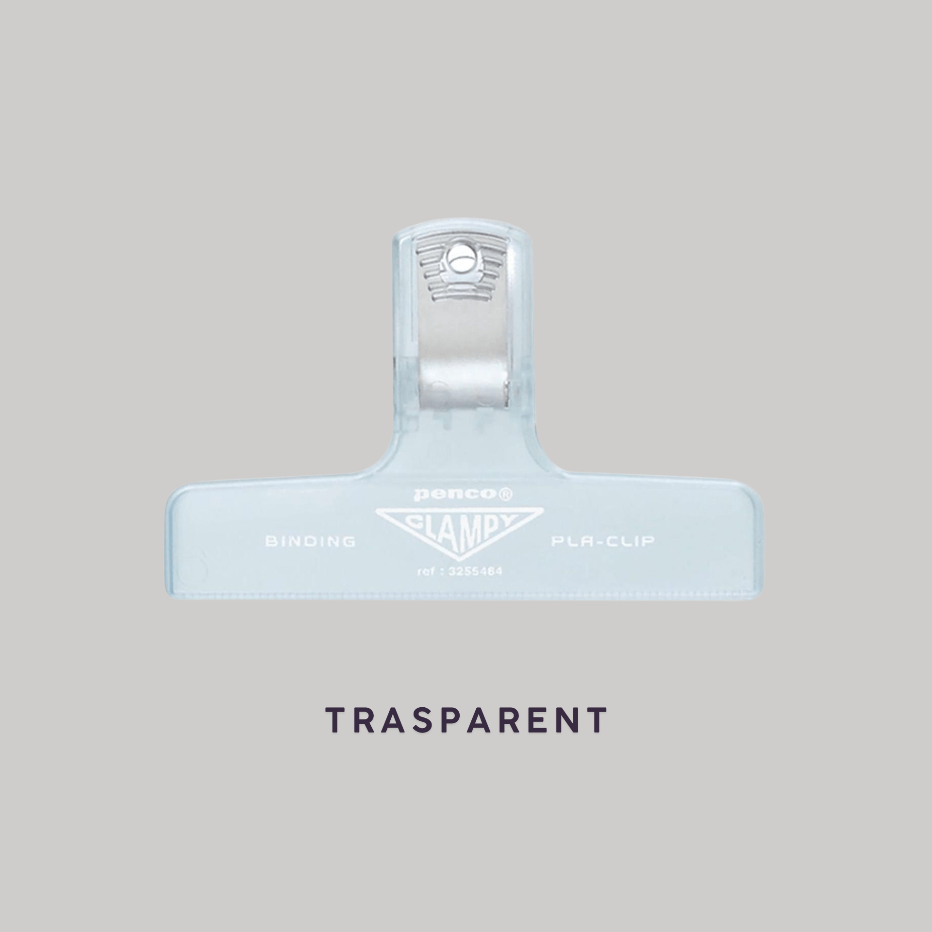 Penco Accessori TRASPARENT Penco Plastic Clip Clear