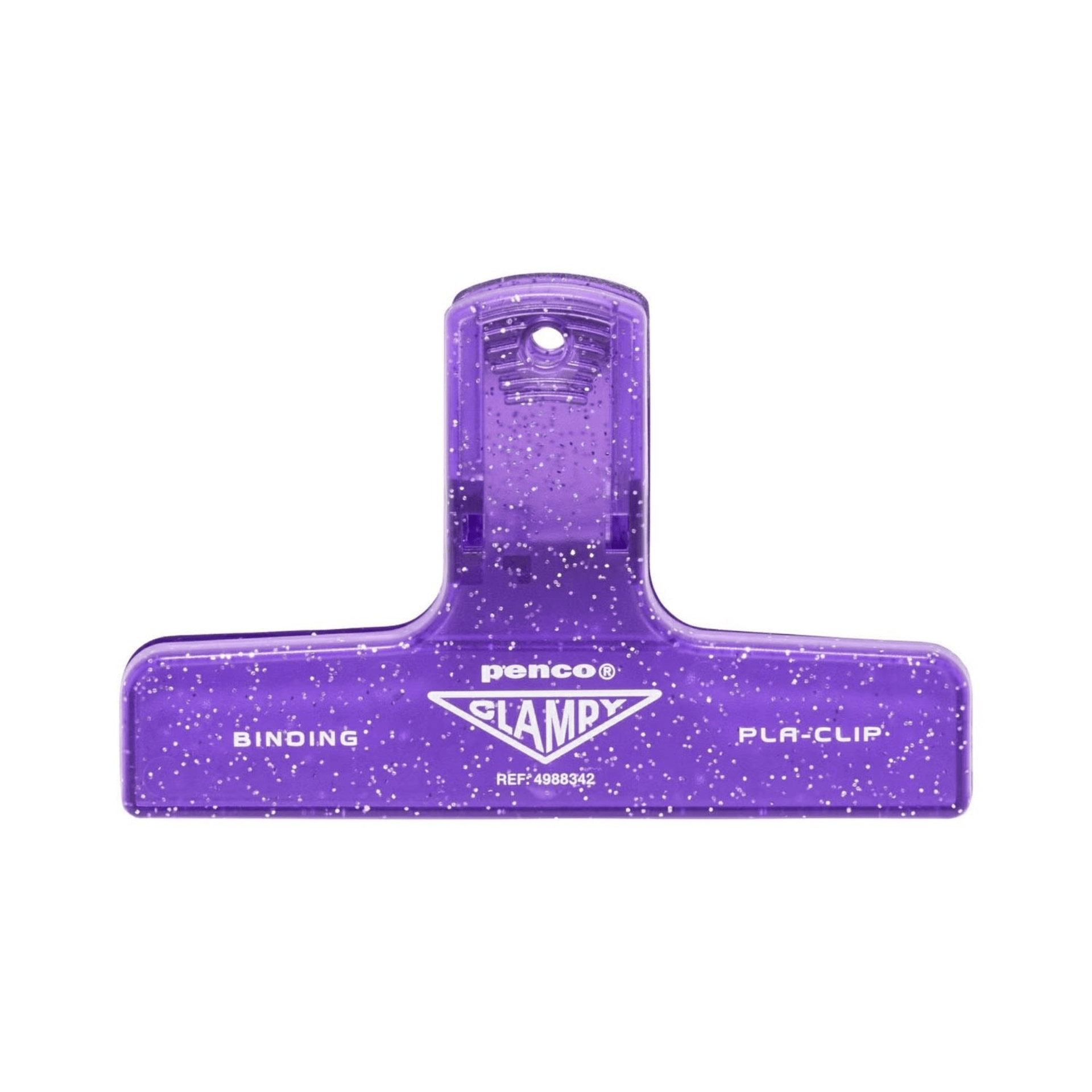 Penco Accessori PURPLE Penco Plastic Clip Glitter
