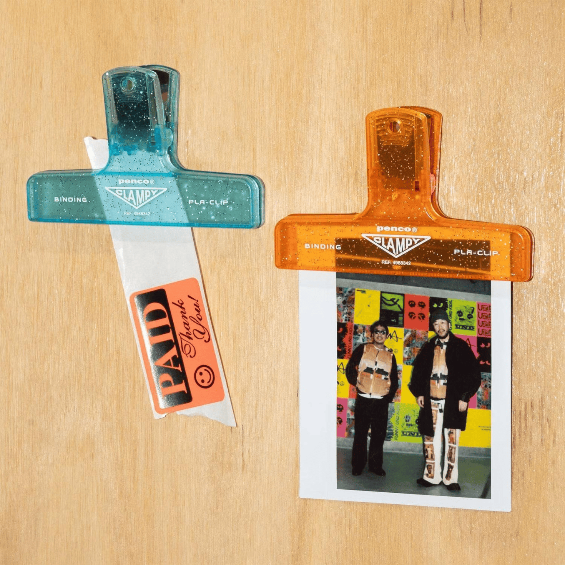 Penco Accessori Penco Plastic Clip Glitter