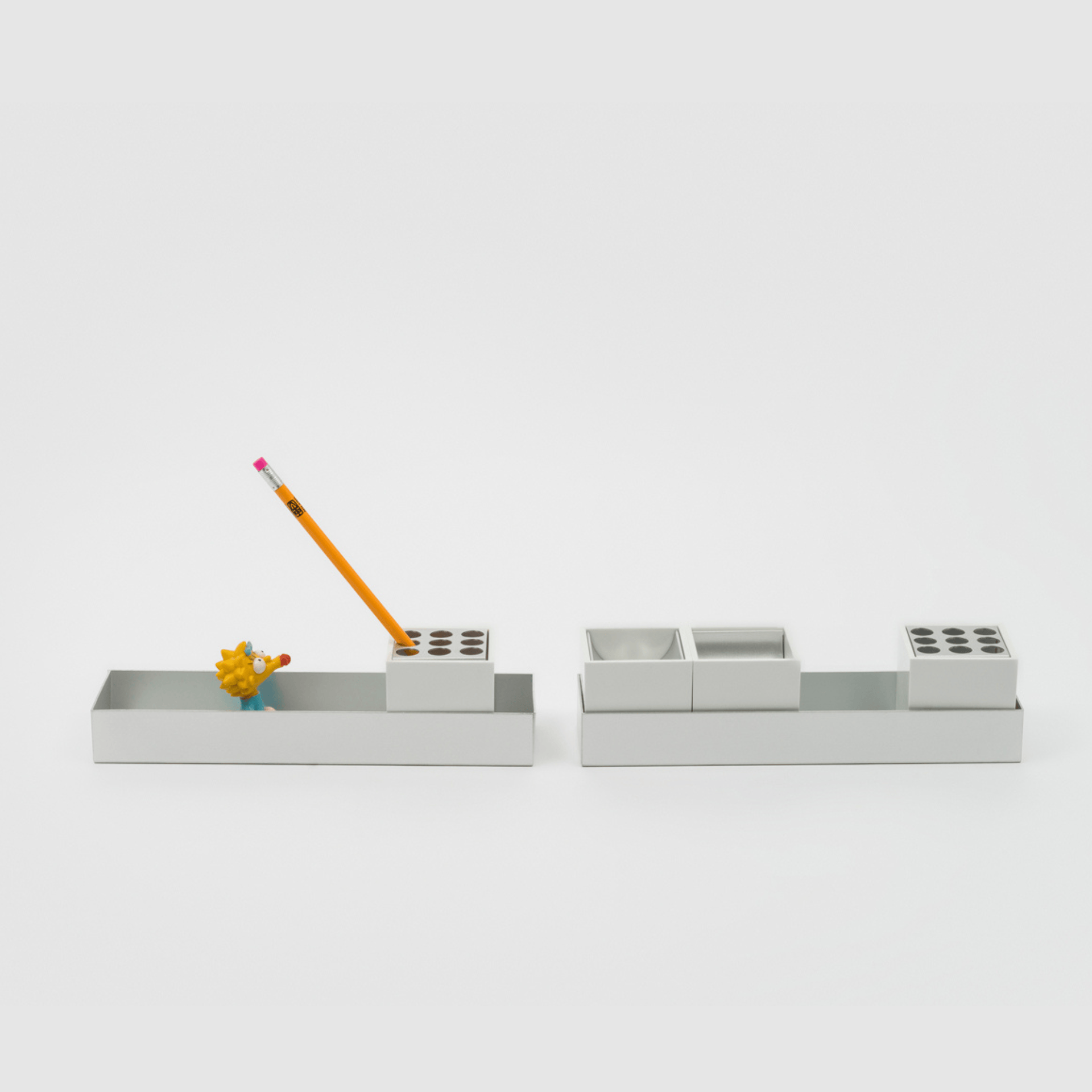 Danese Milano Accessori per la scrivania Canarie Servizio Scrivania - Bruno Munari 1958