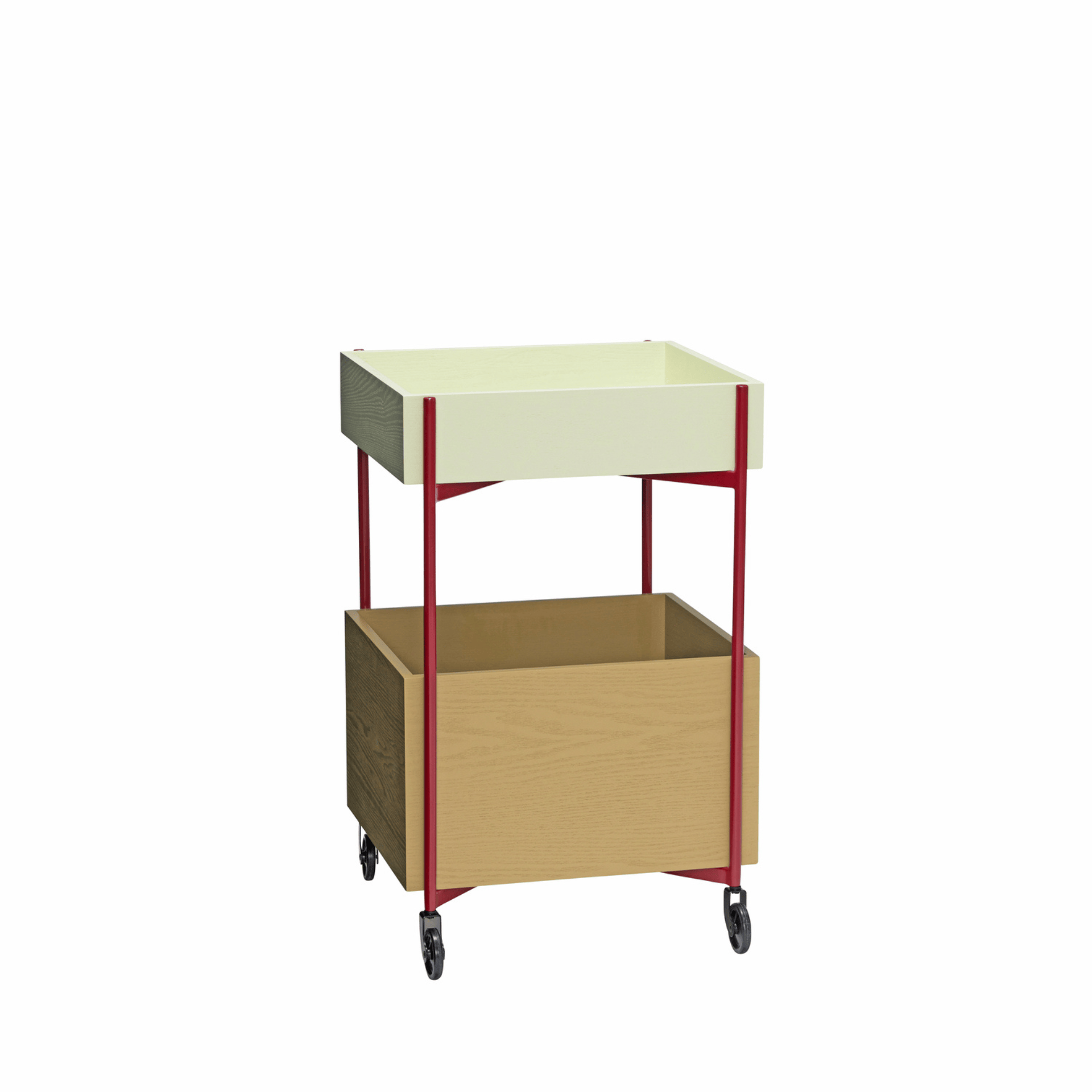 Hübsch Accessori per la scrivania Fresh Trolley Multicolour