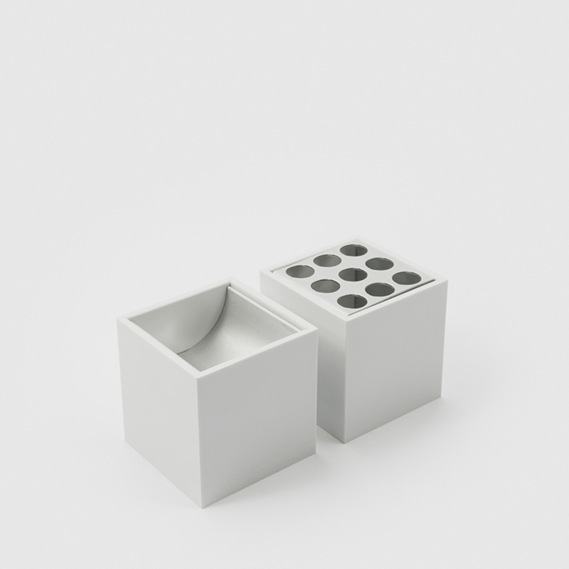 Danese Milano Accessori per la scrivania Maiorca Servizio Scrivania - Bruno Munari 1958