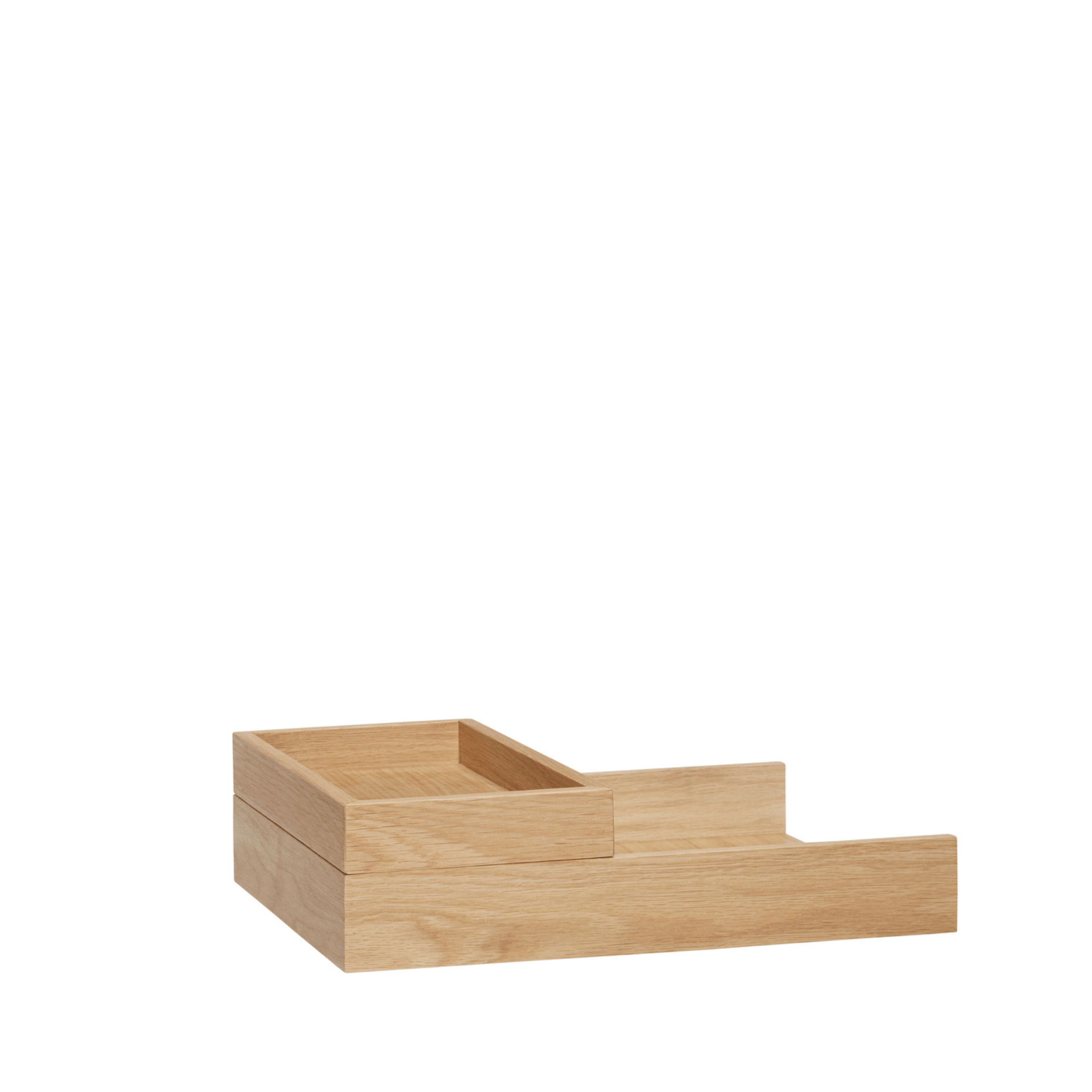 Hübsch Accessori per la scrivania Rail Desk Organiser - set of 2