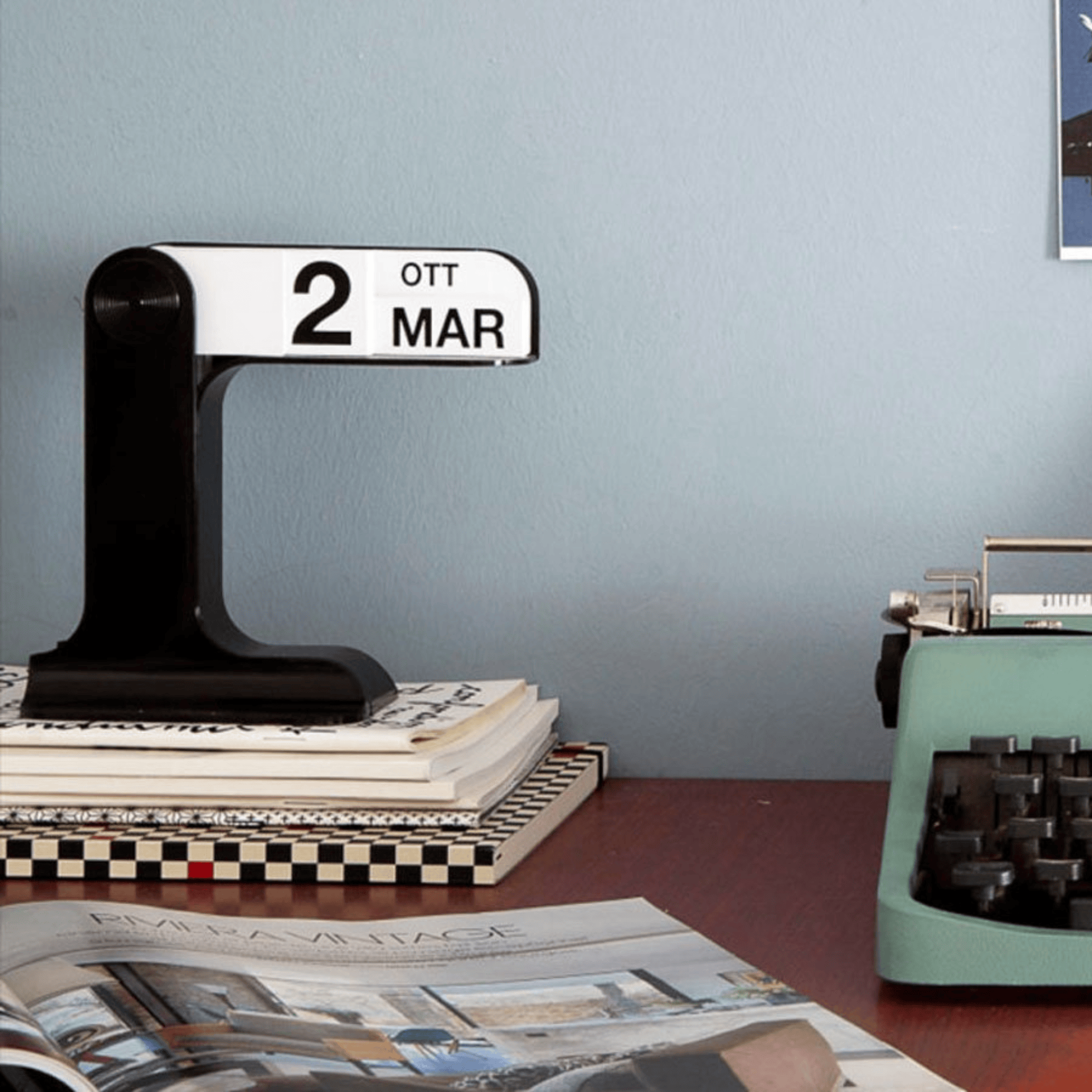 Danese Milano Accessori per la scrivania Timor Calendario IT Edizione - Enzo Mari 1967