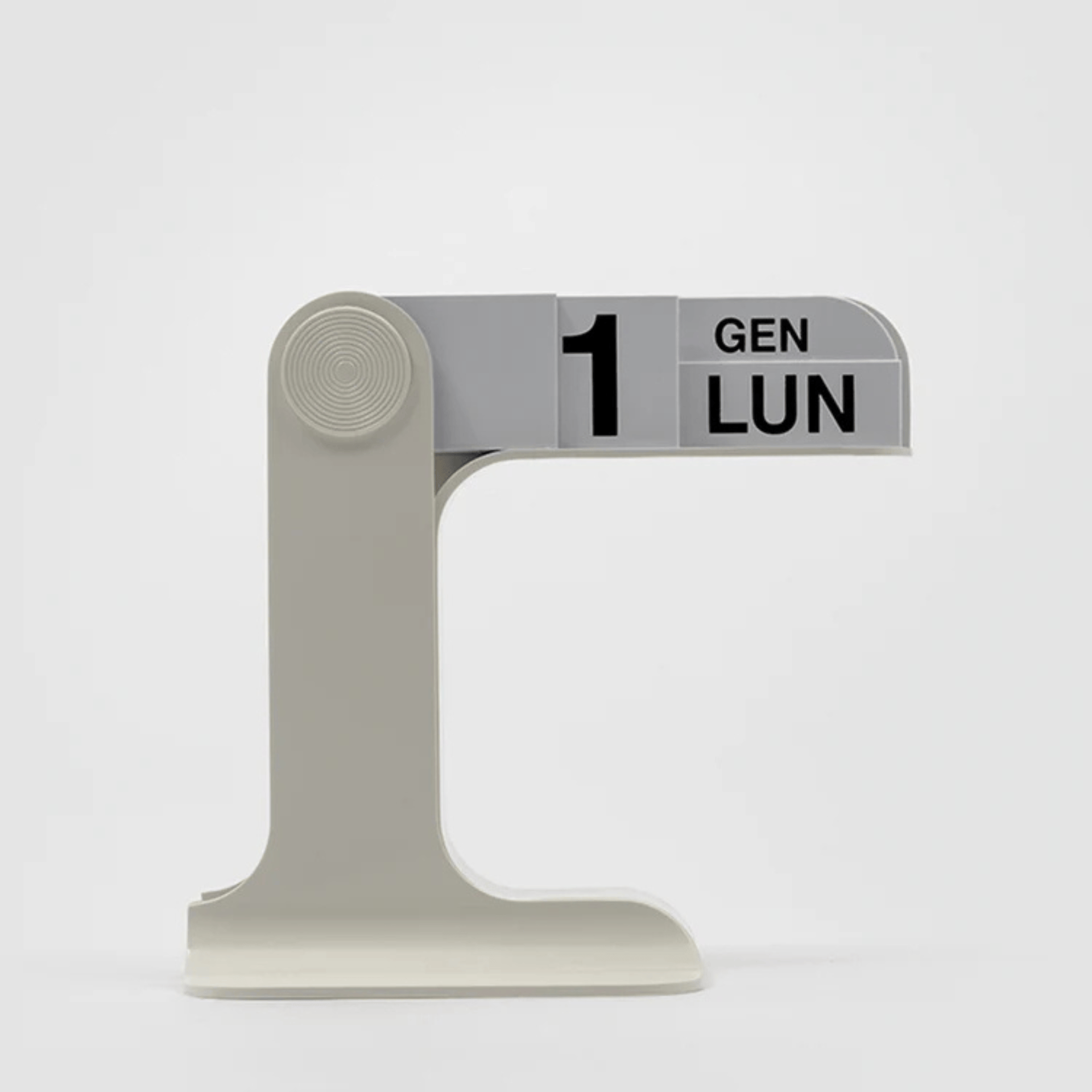 Danese Milano Accessori per la scrivania ITALIANO BIANCO Timor Calendario IT Edizione - Enzo Mari 1967