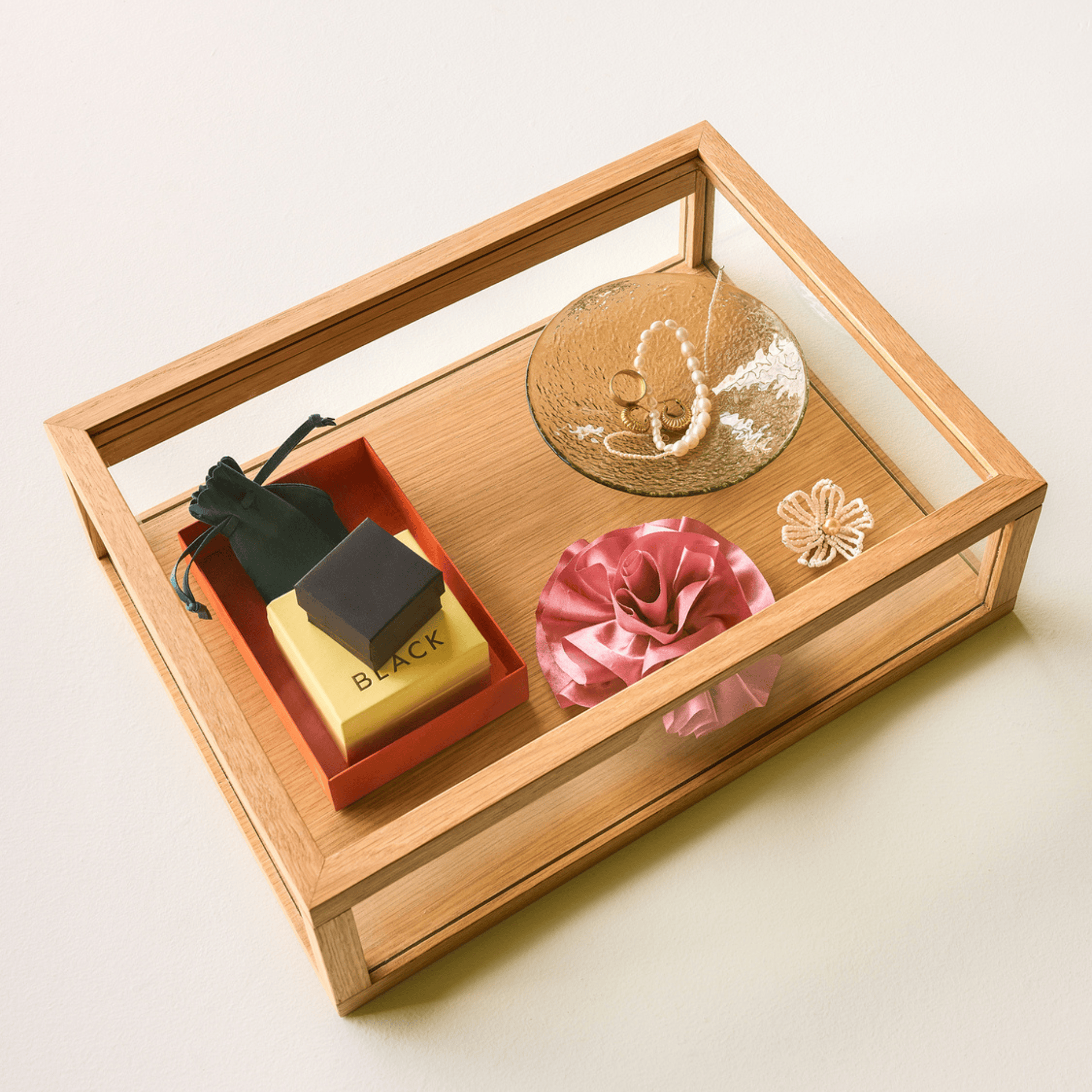 Hübsch Accessori per la scrivania View Display Box