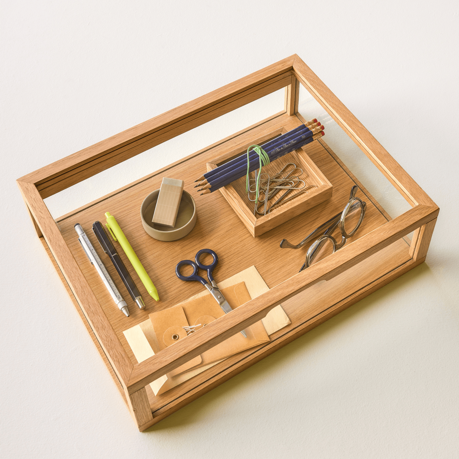 Hübsch Accessori per la scrivania View Display Box