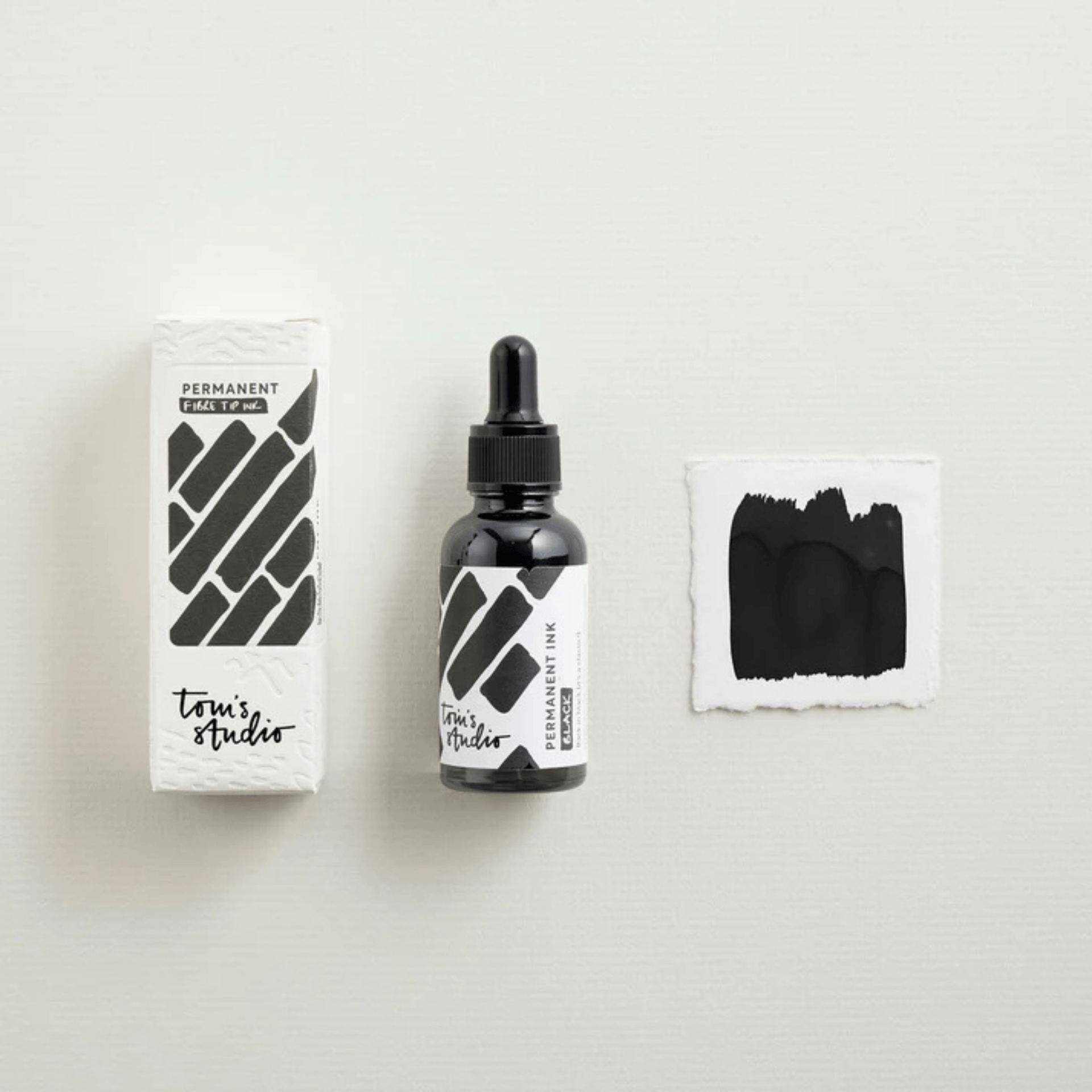 Tom's Studio Accessori BLACK Permanent Ink