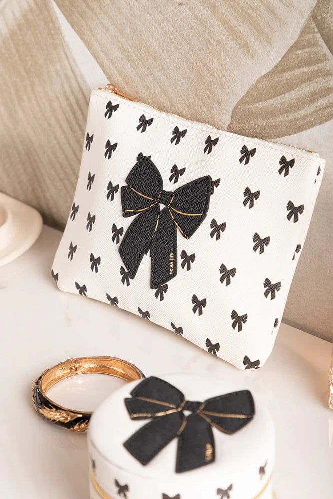 All The Way To Say Accessori Pochette Black Bow