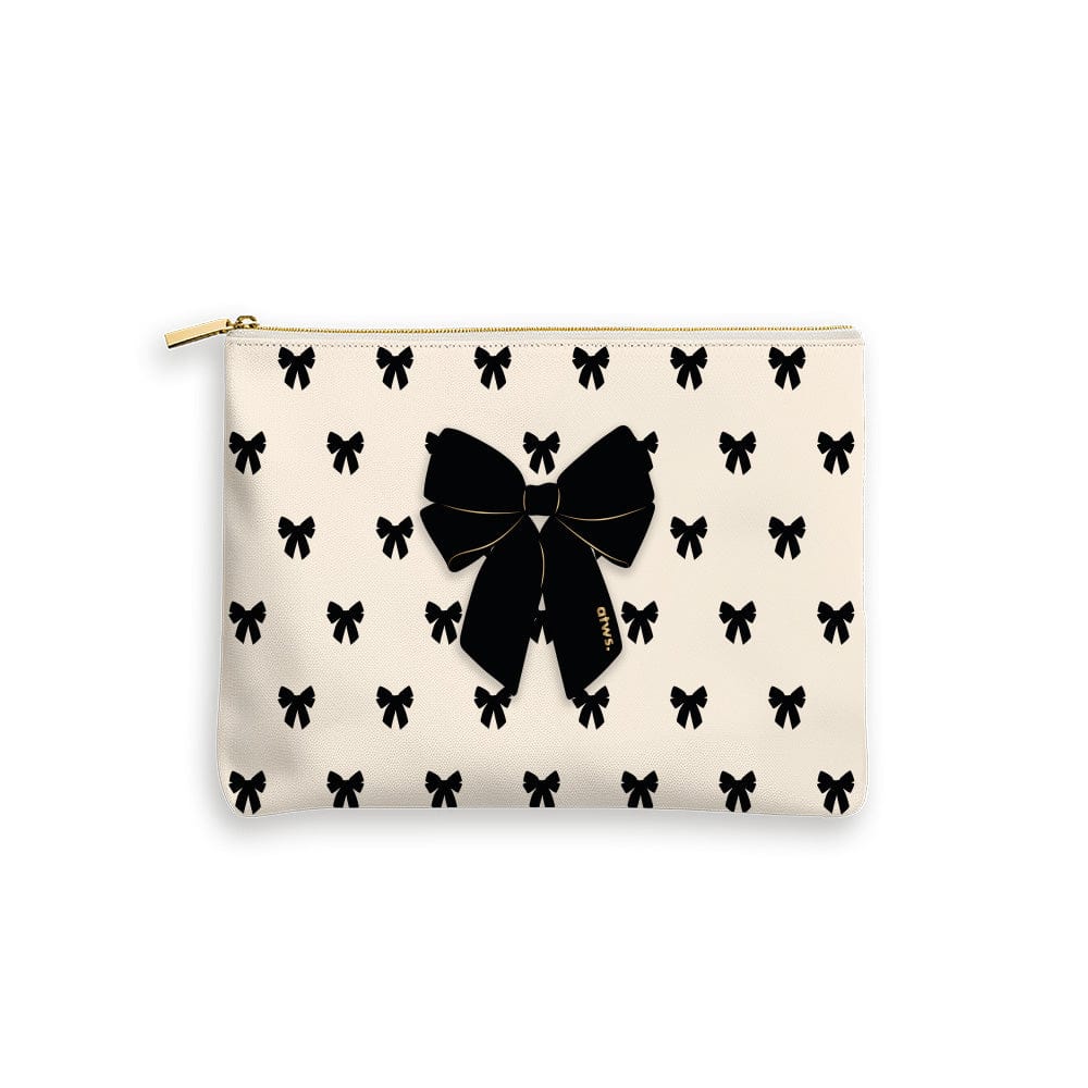 All The Way To Say Accessori Pochette Black Bow