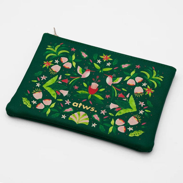 All The Way To Say Accessori Pochette Green Jungle