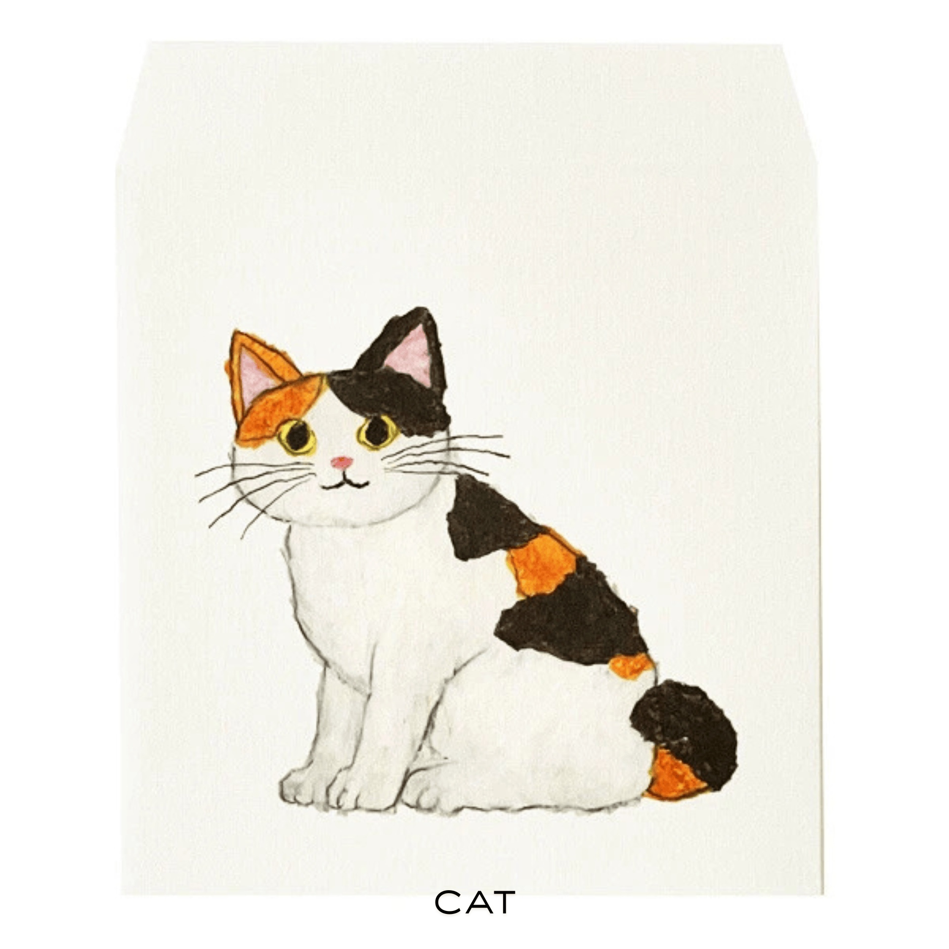 Greeting Life Accessori Cat Pochi Envelopes Yusuke Yonezu
