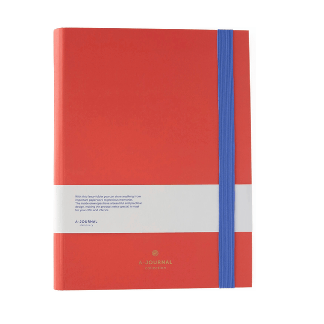 A-Journal Accessori Portadocumenti Folder Book Coral