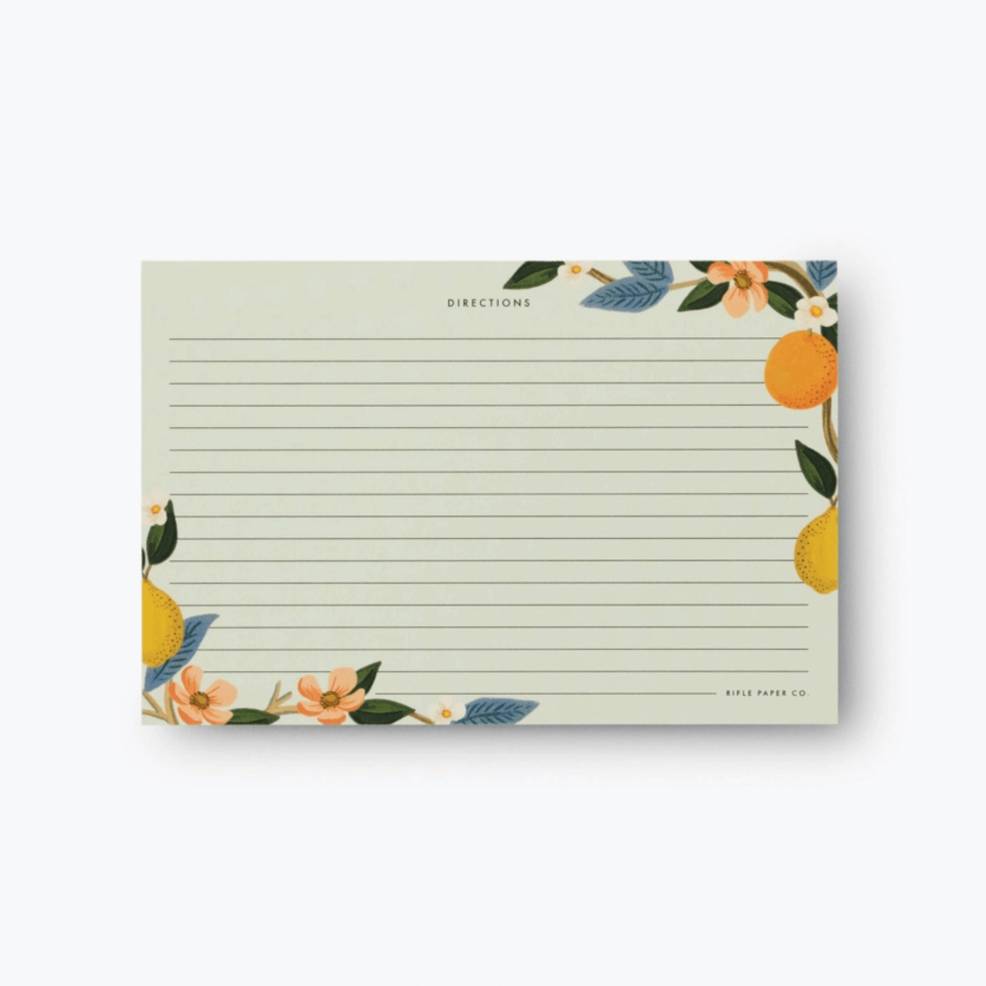 Rifle Paper Accessori Refill schede ricettario Rifle Paper Citrus