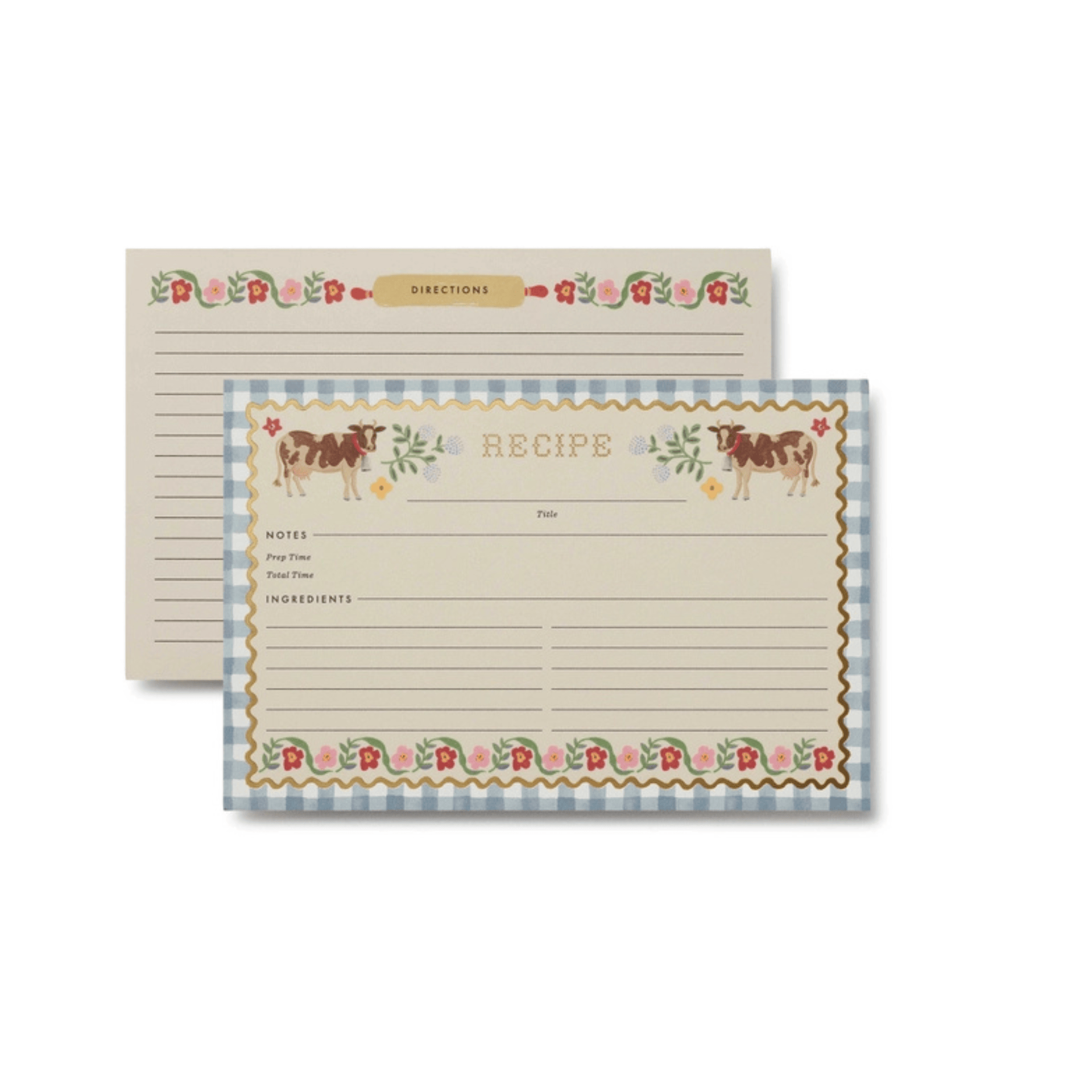 Rifle Paper Accessori Refill schede ricettario Rifle Paper Home Sweet Home