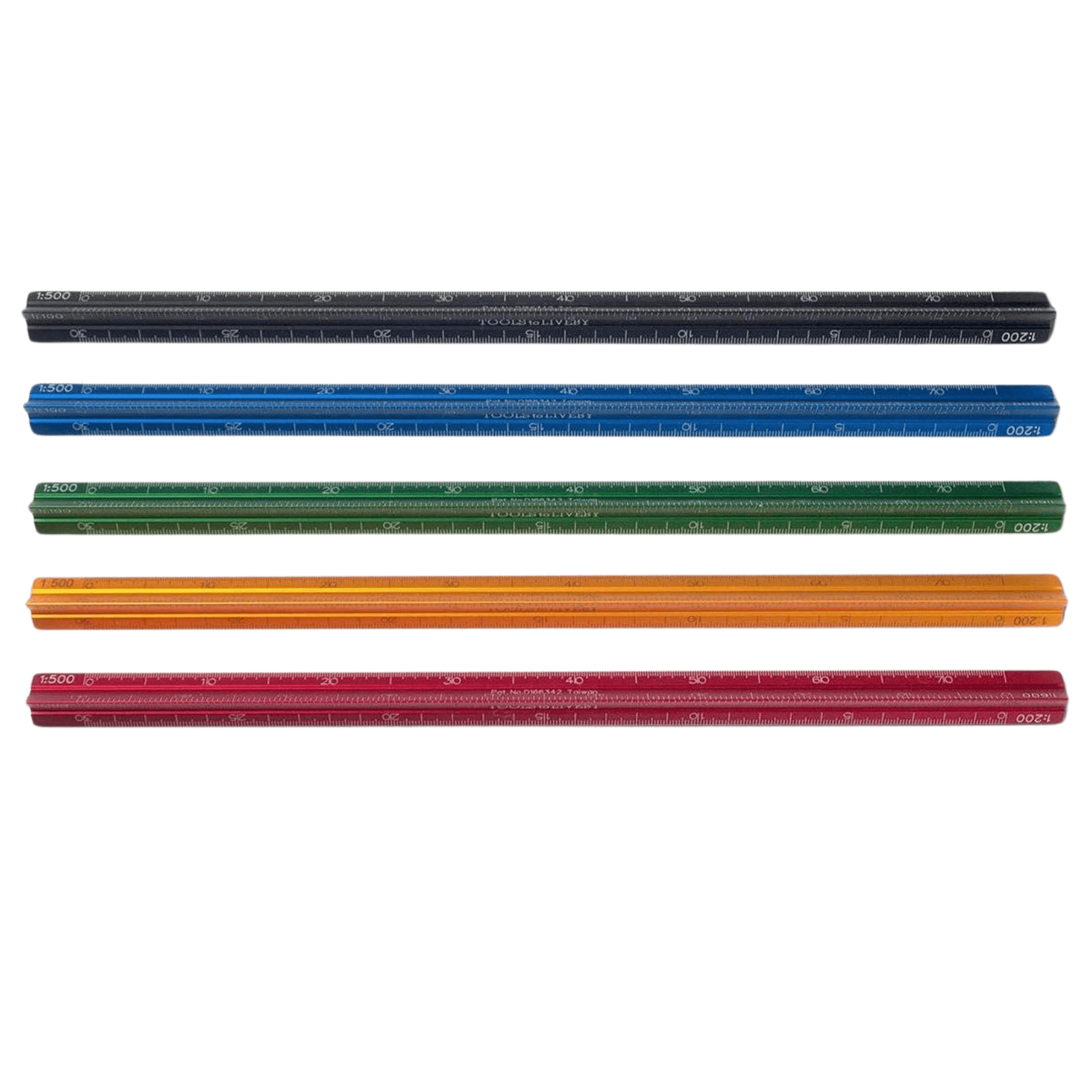 Tools To Liveby Accessori Righello Scale in alluminio