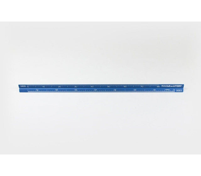 Tools To Liveby Accessori Blue Righello Scale in alluminio