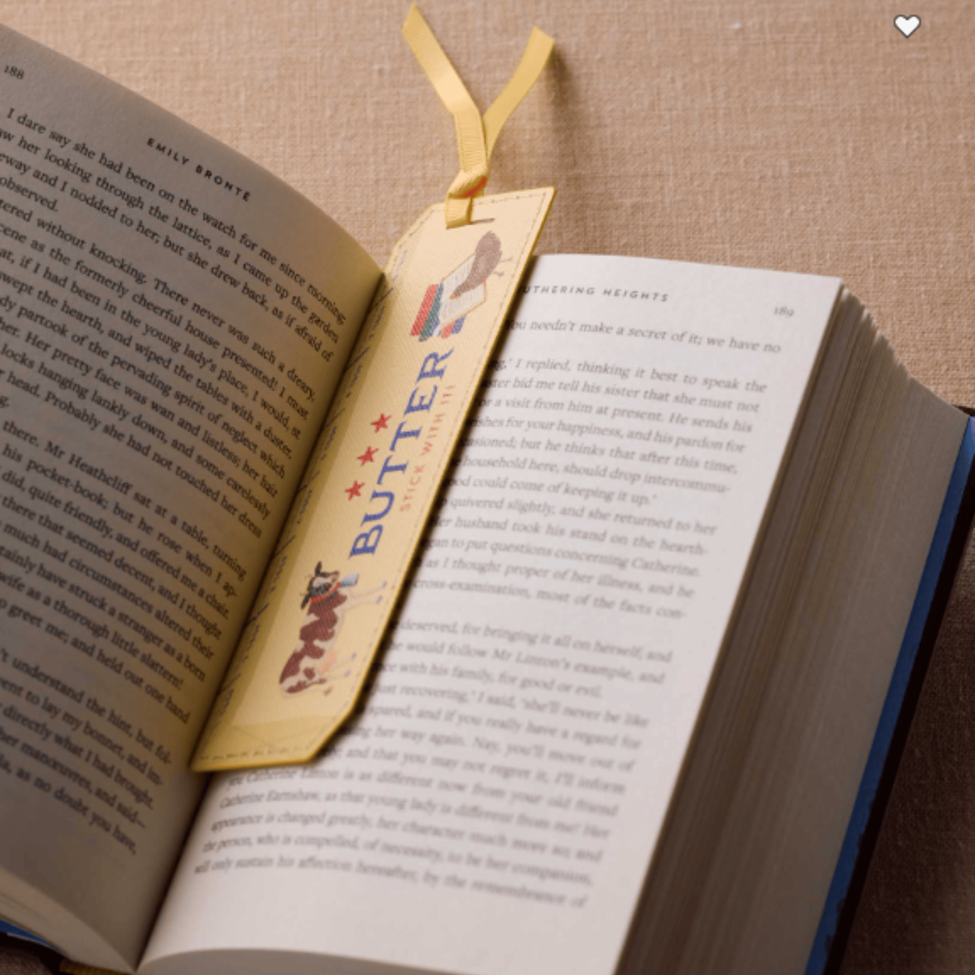Rifle Paper Accessori Segnalibro Butter Rifle Paper