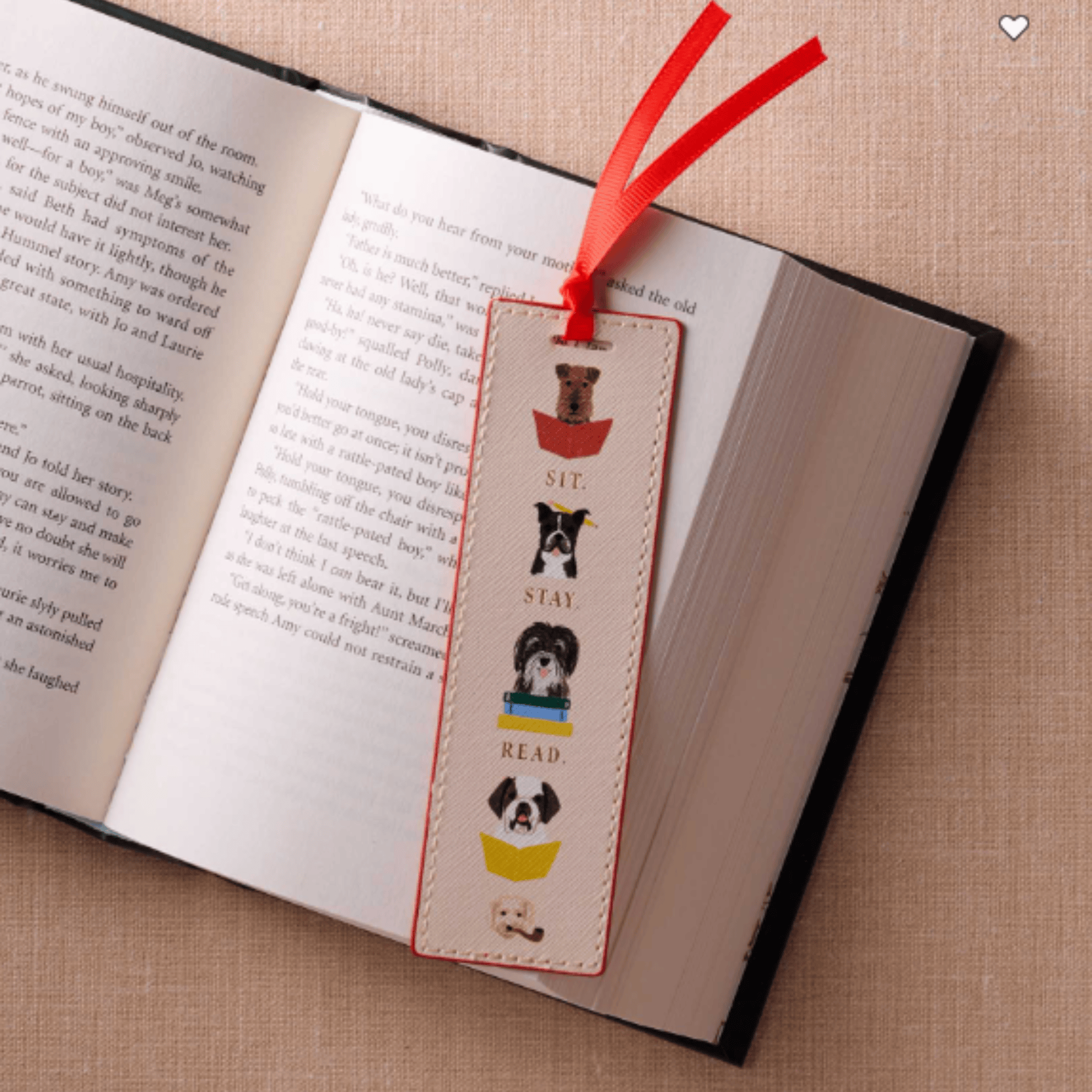 Rifle Paper Accessori Segnalibro Dog Rifle Paper