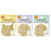 Midori Accessori Stencil Diary Motif Template