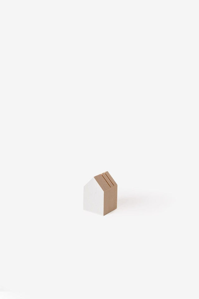 Cinqpoints Accessori BIANCO Tiny House Pencil & Card Holder