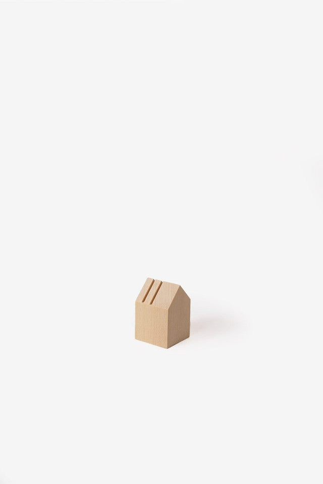 Cinqpoints Accessori LEGNO Tiny House Pencil & Card Holder