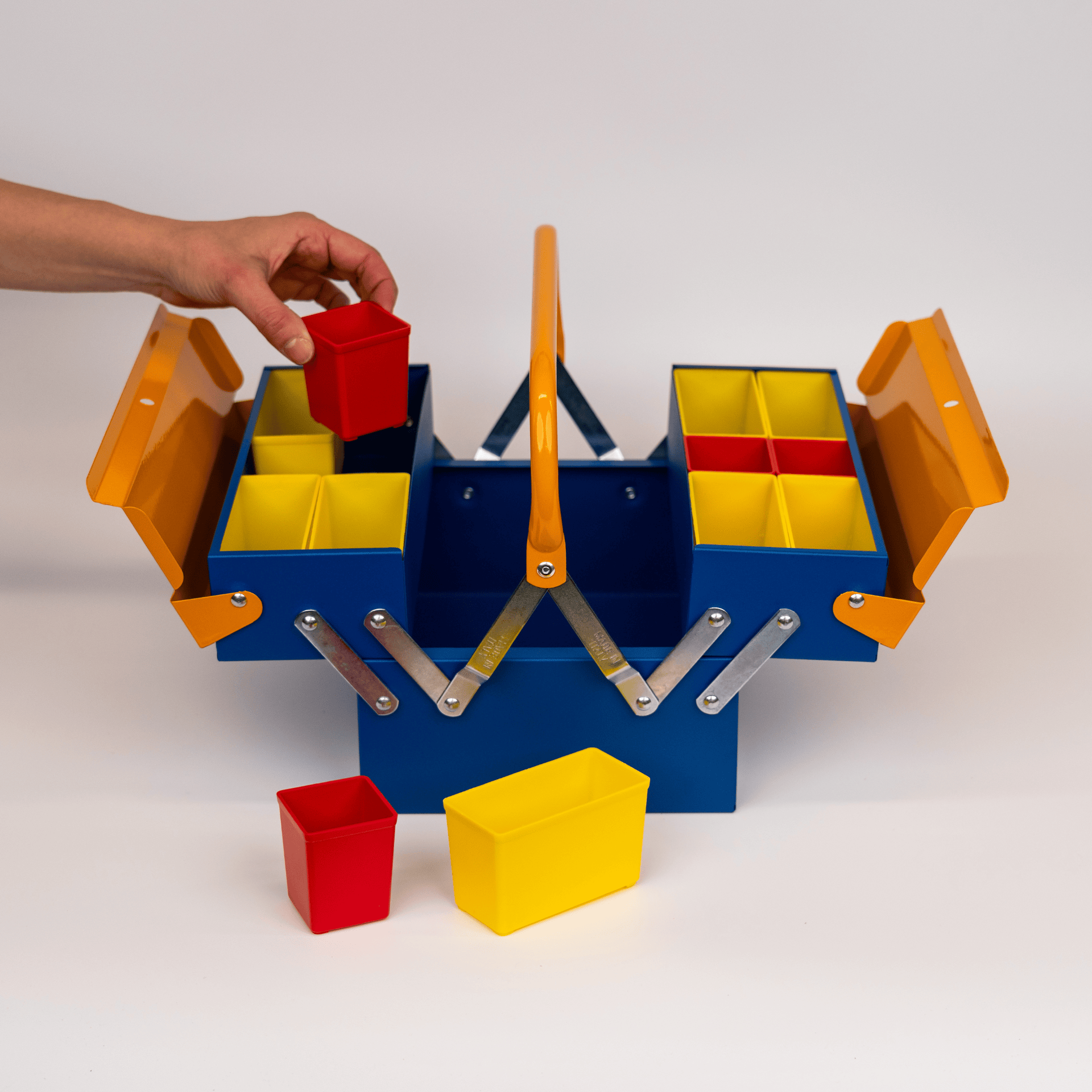 SayPaper Accessori Toolbox Officina - BLU/GIALLO