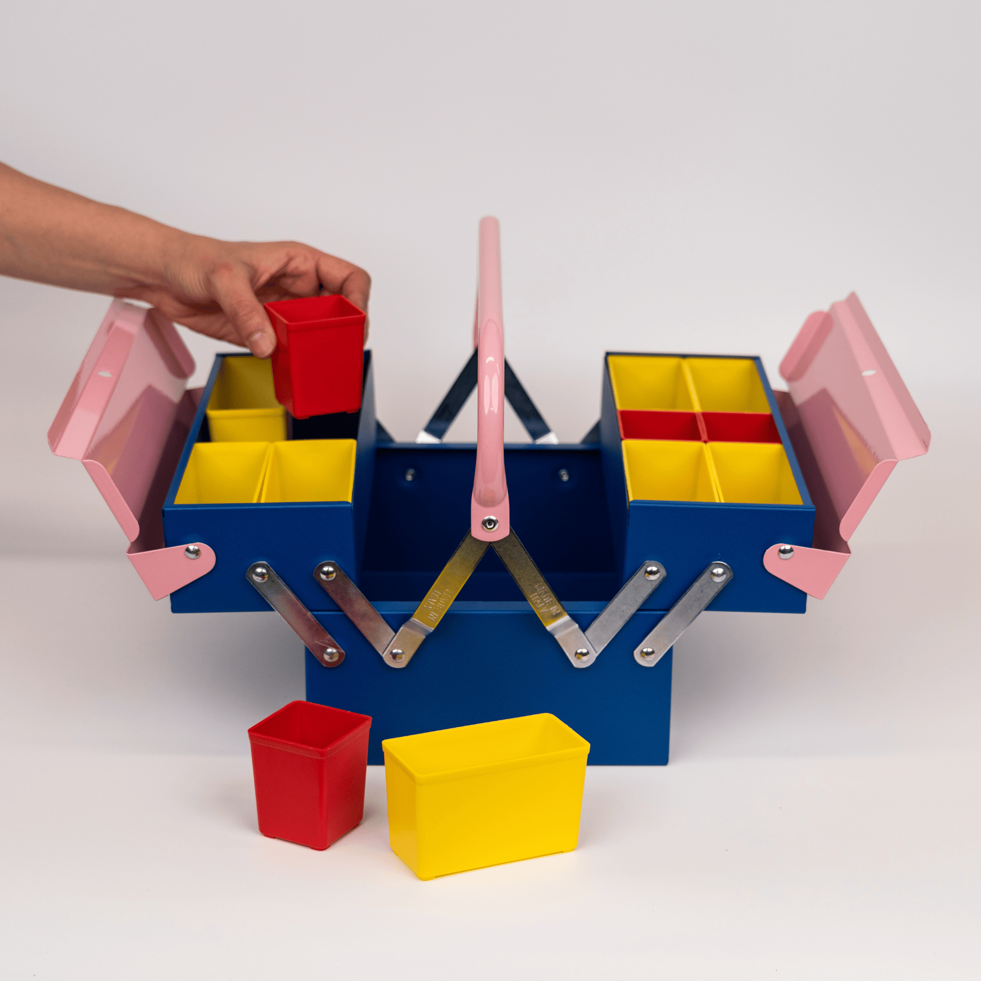 SayPaper Accessori Toolbox Officina - BLU/ROSA