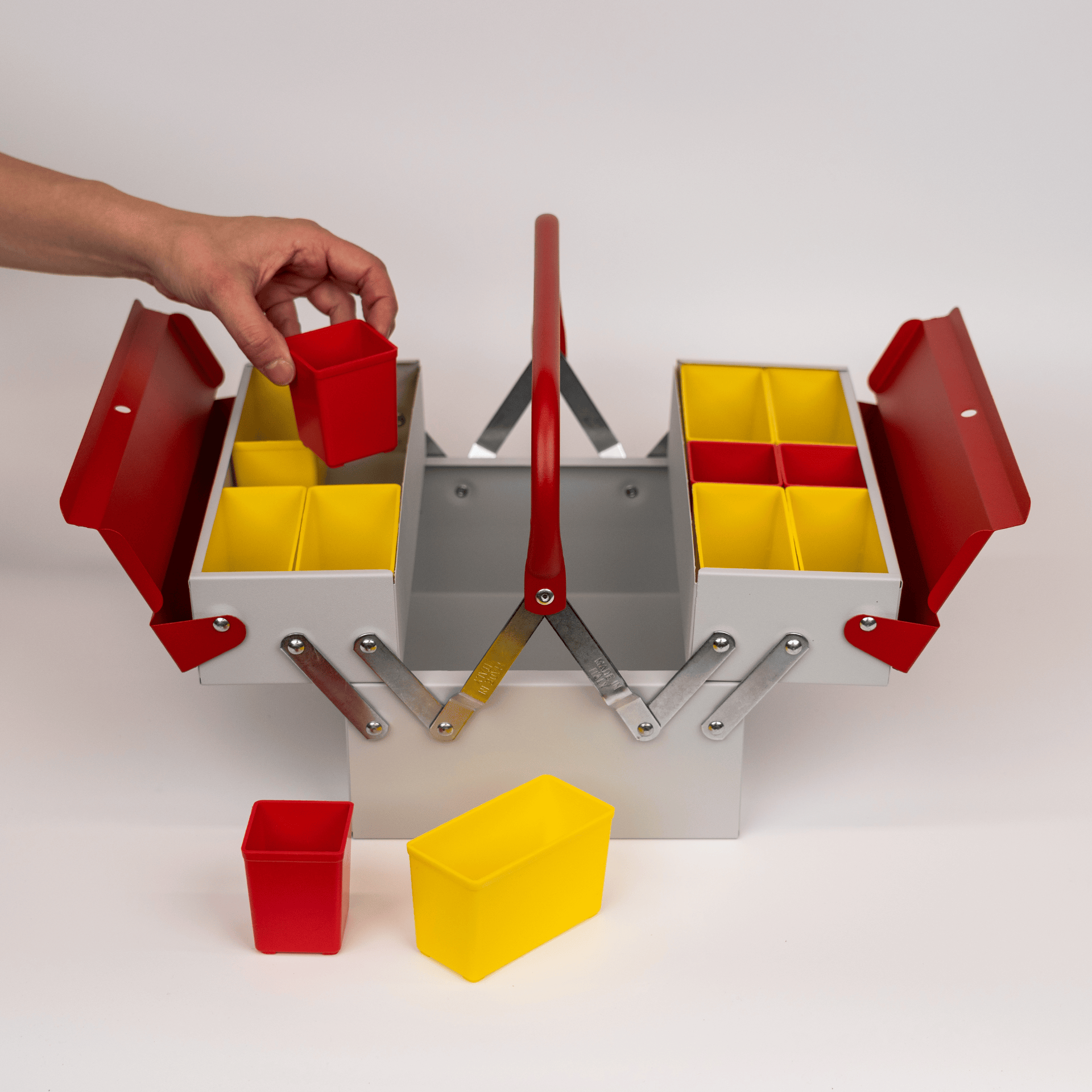 SayPaper Accessori Toolbox Officina - GRIGIO/ROSSO