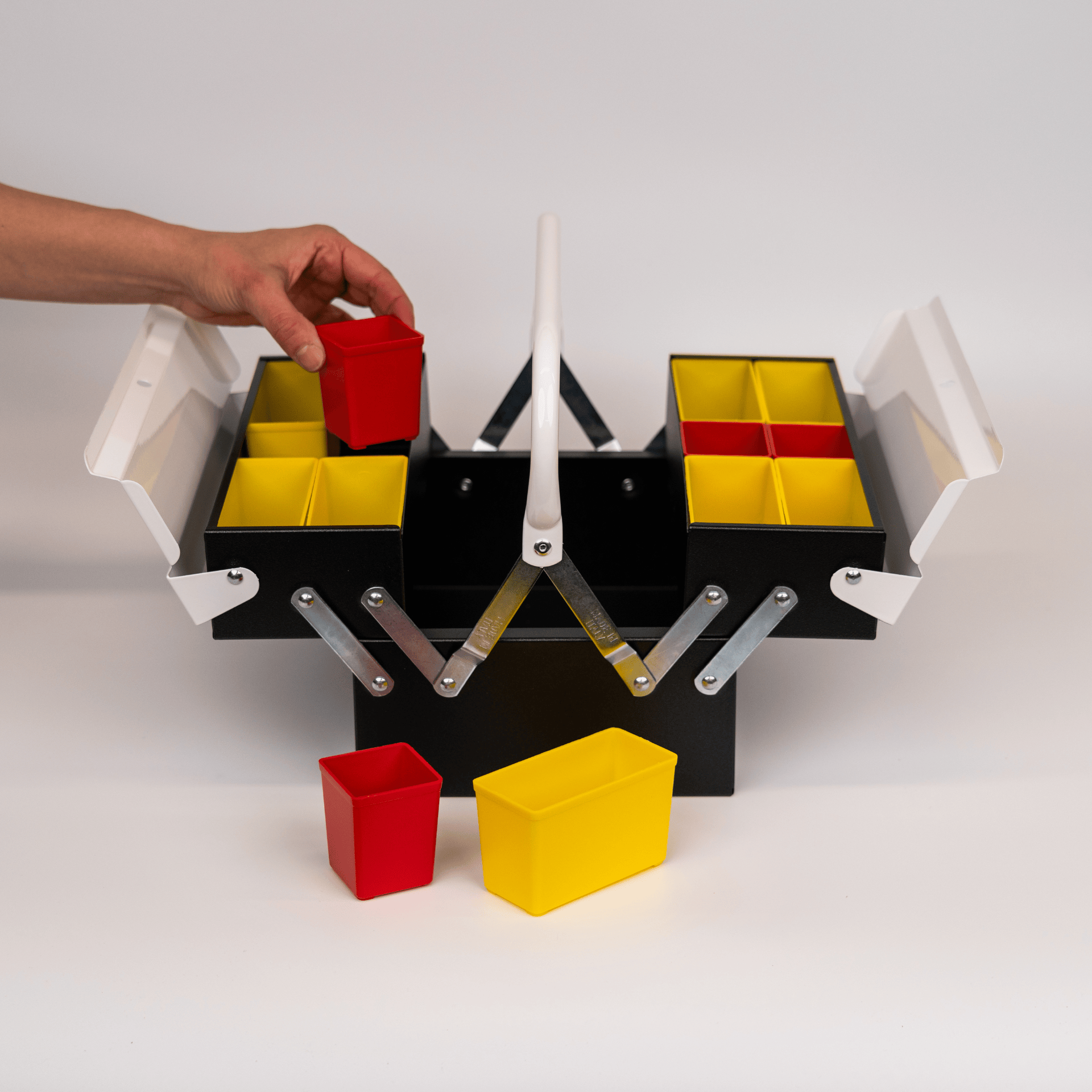 SayPaper Accessori Toolbox Officina - NERO/BIANCO