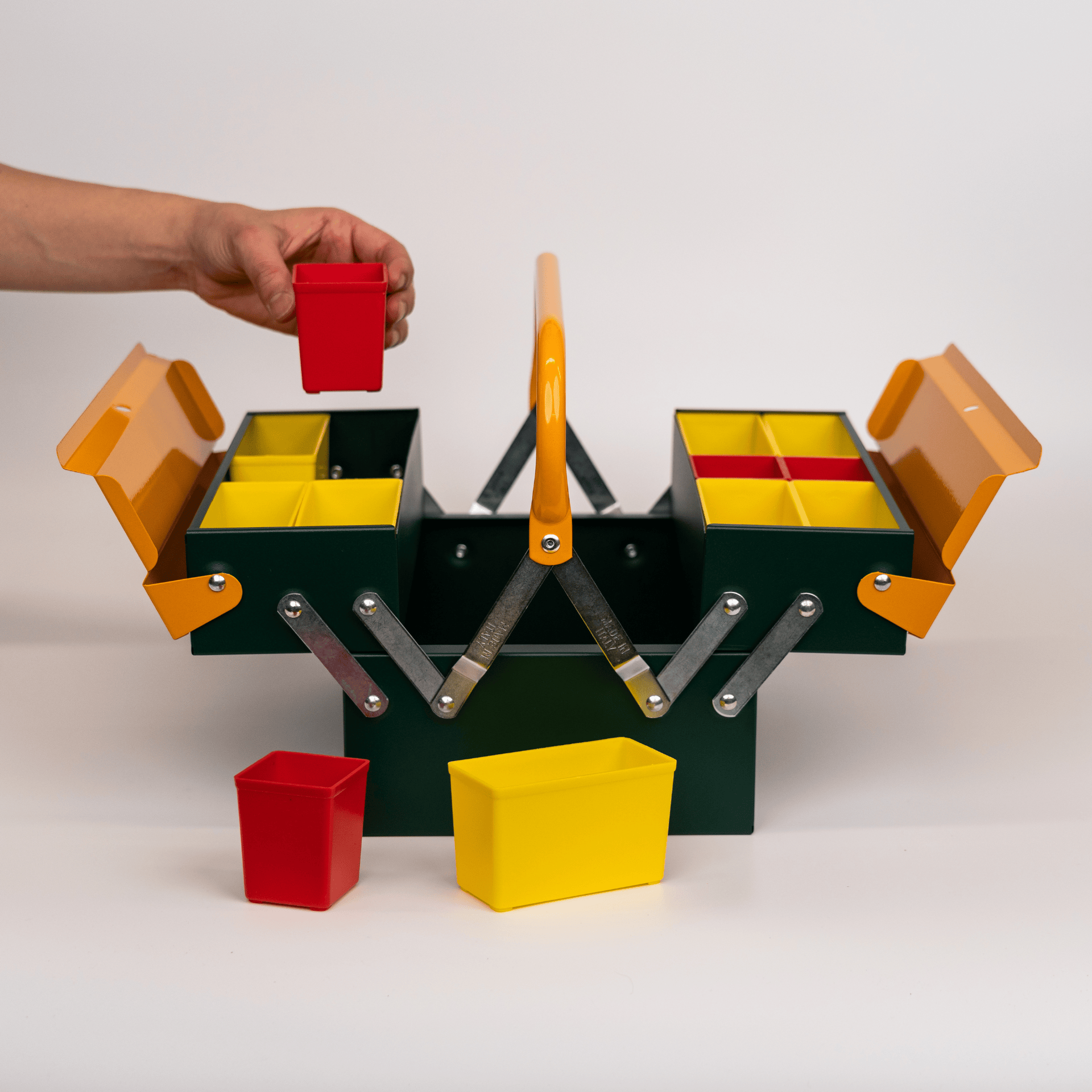 SayPaper Accessori Toolbox Officina - VERDE/GIALLO