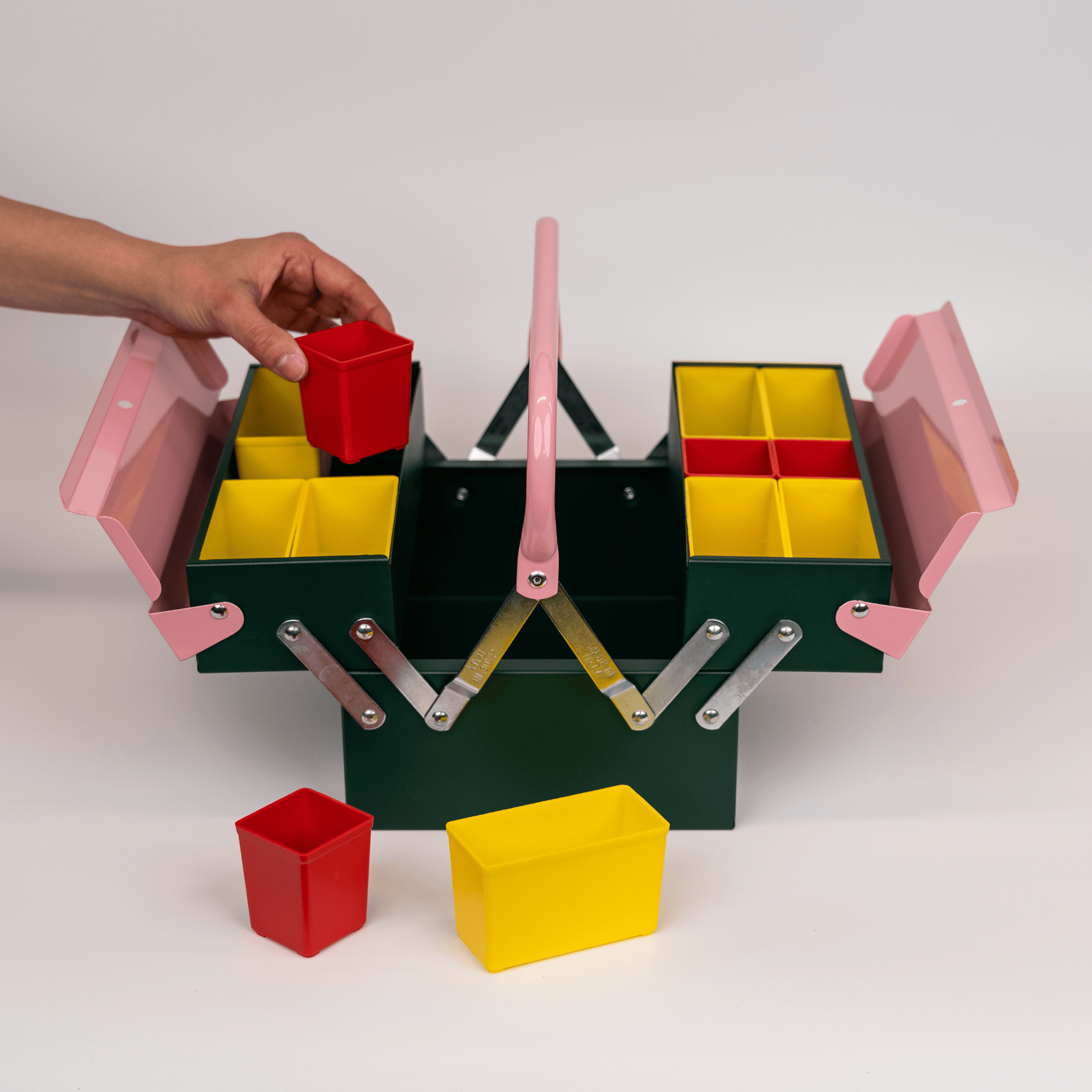 SayPaper Accessori Toolbox Officina - VERDE/ROSA