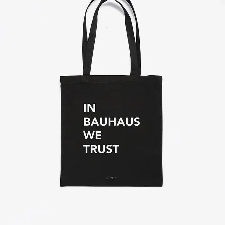 Cinqpoints Accessori Tote Bag In Bauhaus We Trust