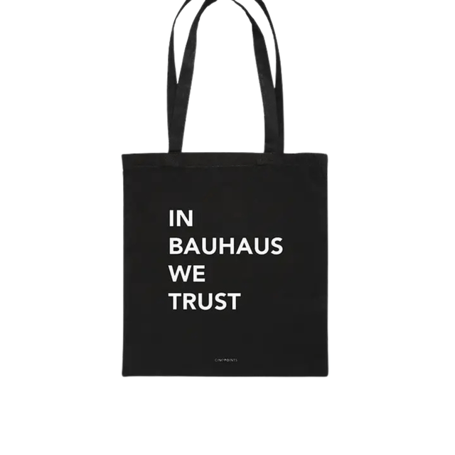 Cinqpoints Accessori Tote Bag In Bauhaus We Trust