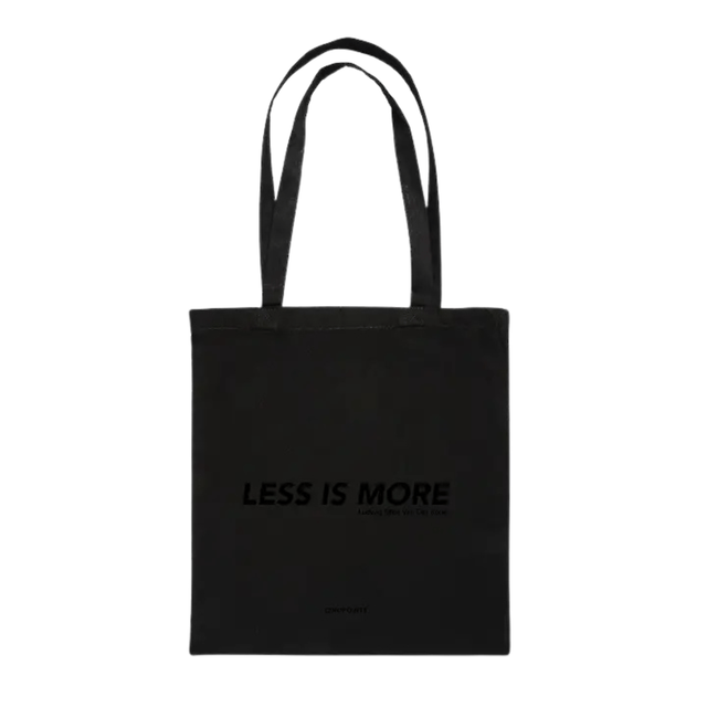 Cinqpoints Accessori Tote Bag Less is More
