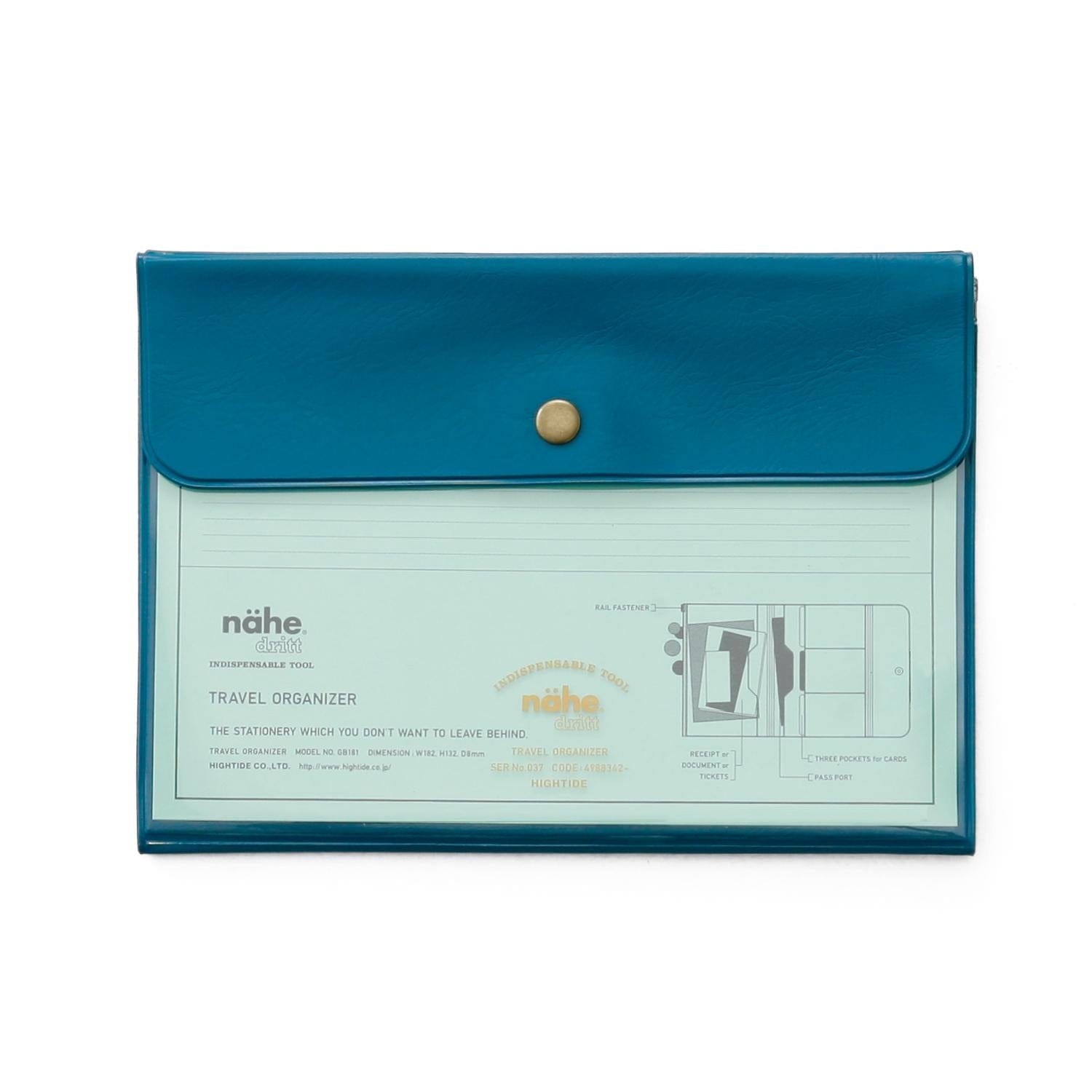 Nahe Accessori BLUE Travel Organizer Blue