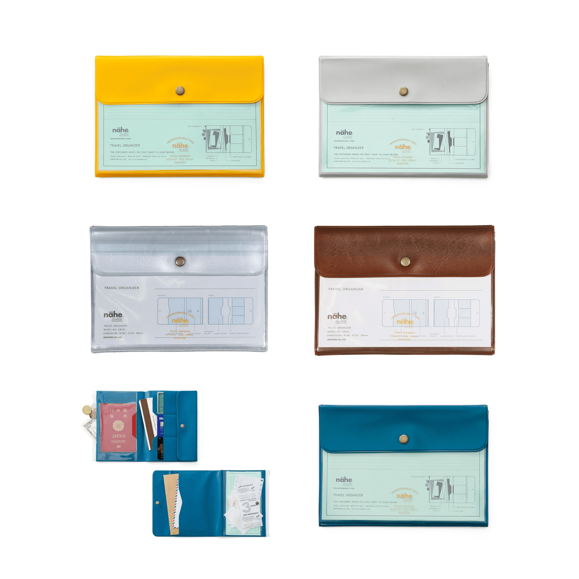 Nahe Accessori Travel Organizer Nahe