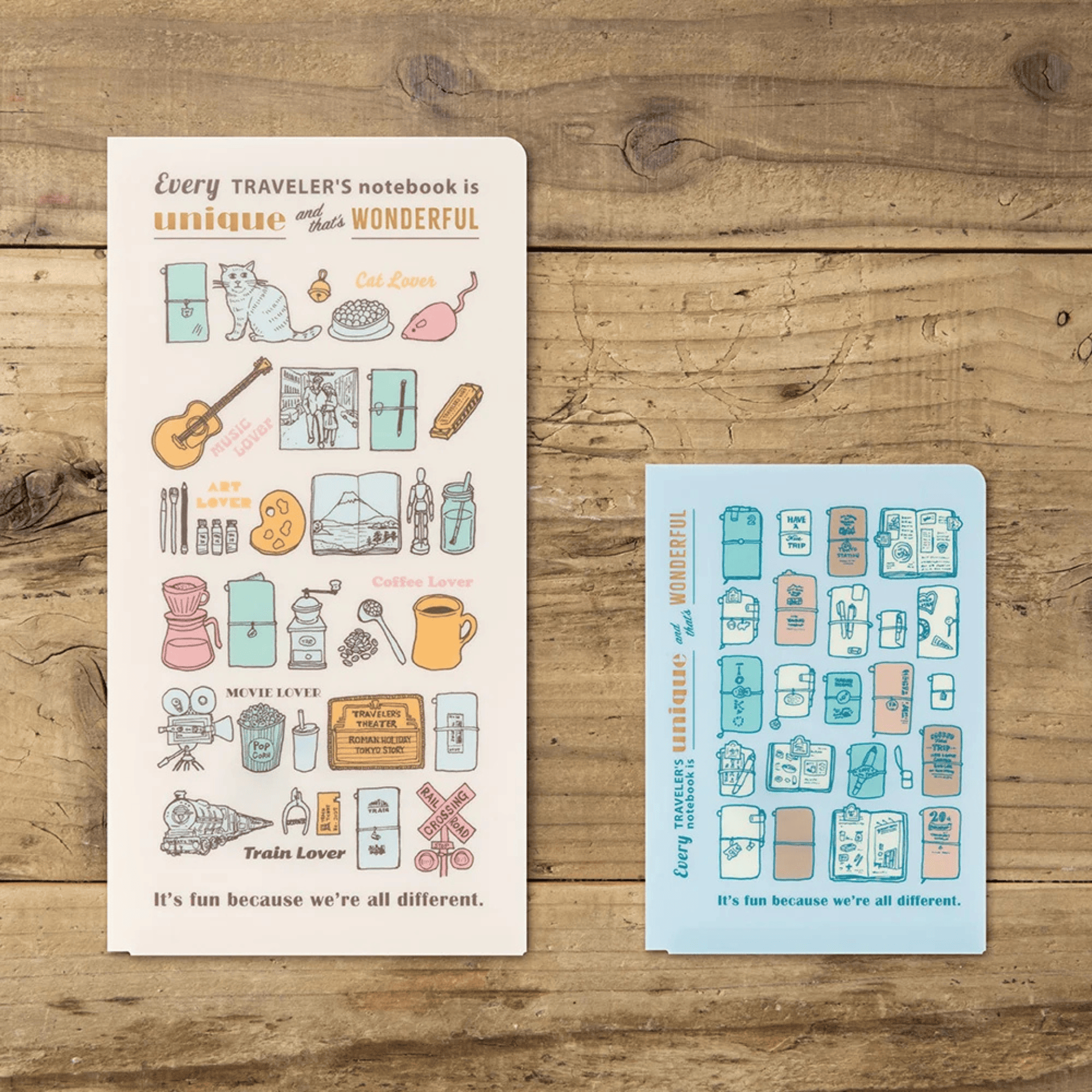 Traveler's Company Japan Accessori Traveler's Notebook Clear Folder 2027 - Edizione Limitata