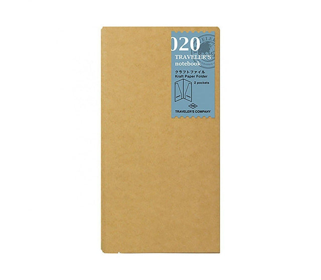 Traveler's Company Japan Accessori Traveler's Notebook Kraft Paper Folder