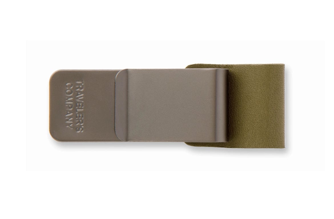 Traveler's Company Japan Accessori Olive Traveler's Notebook Pen Holder
