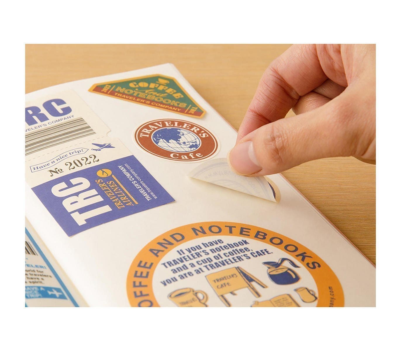Traveler's Company Japan Accessori Traveler's Notebook Stickers Release Paper